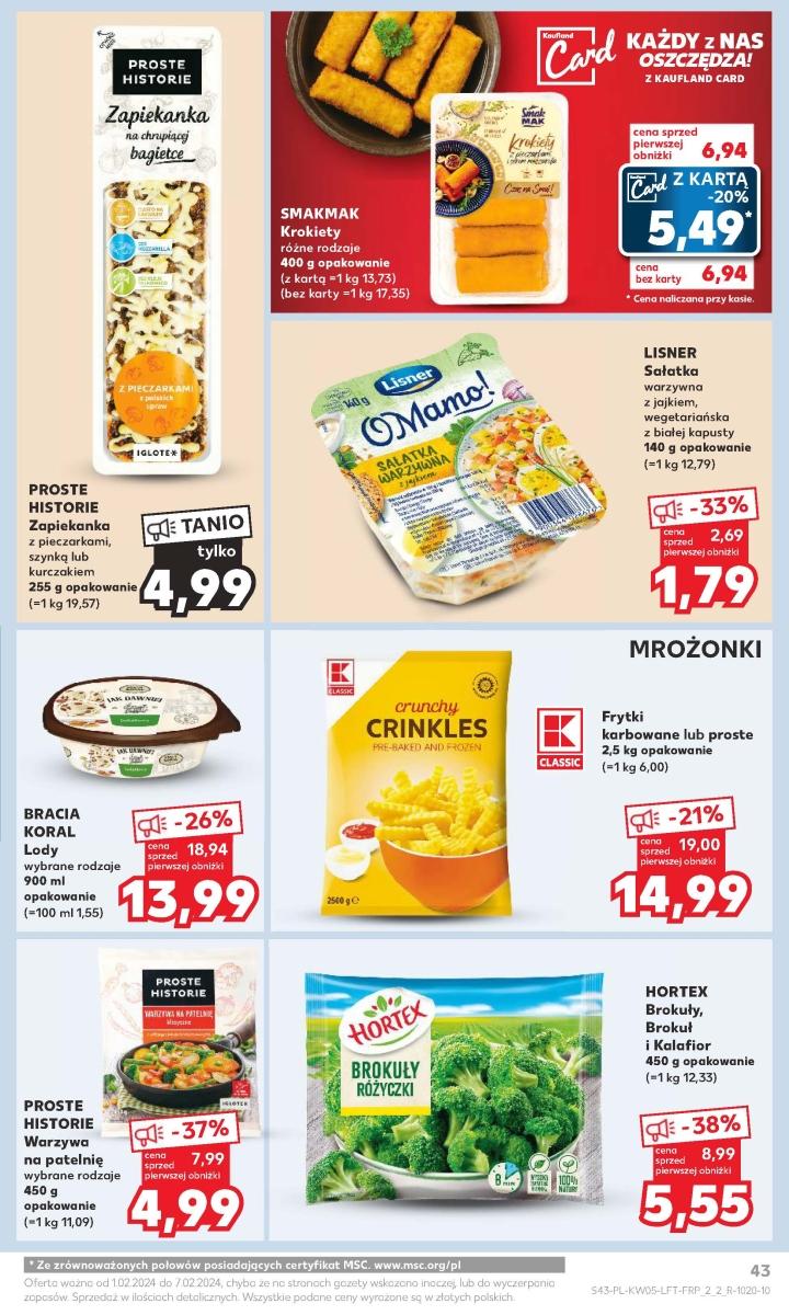 Gazetka promocyjna Kaufland str. 43