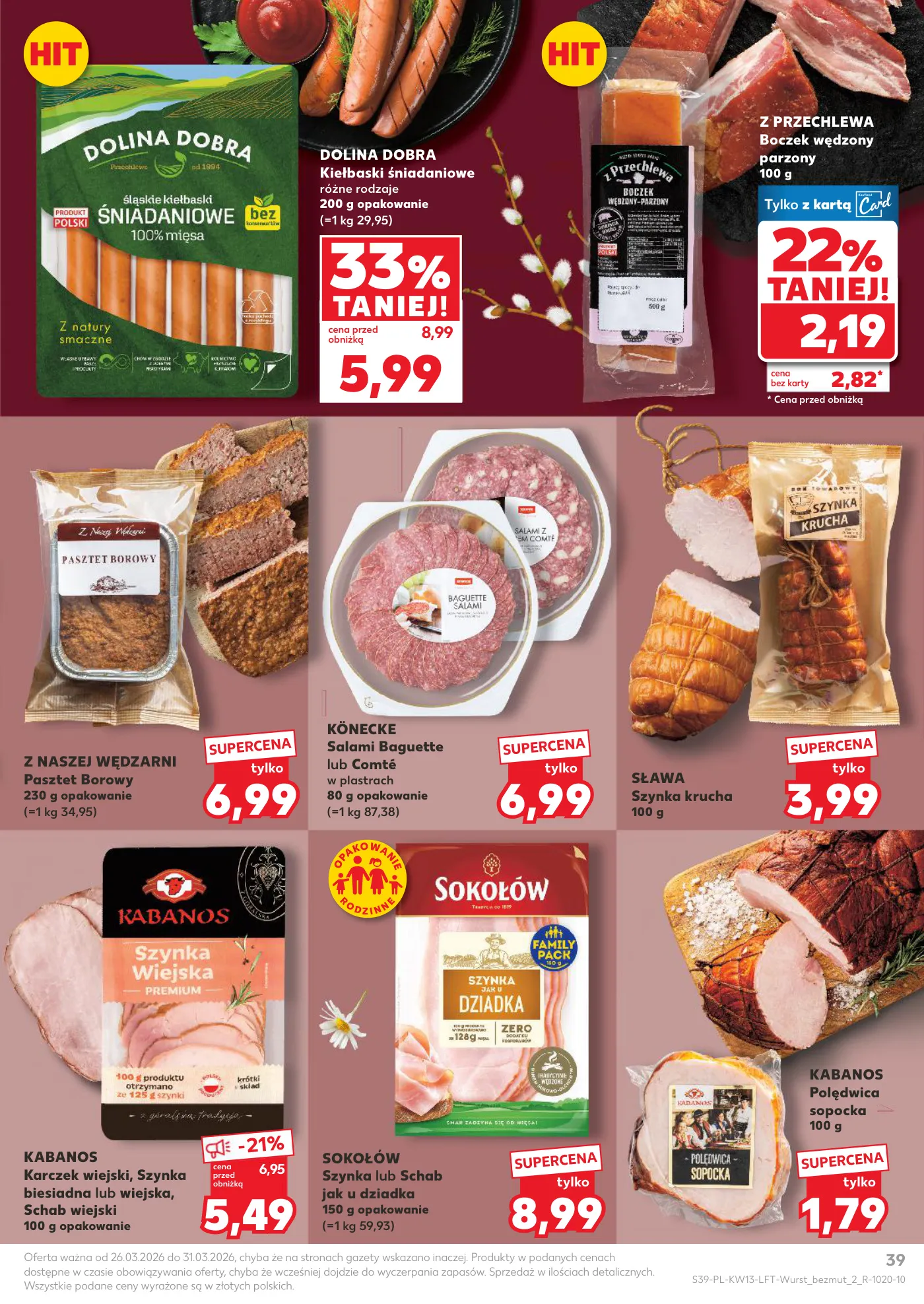 Gazetka promocyjna Kaufland str. 39