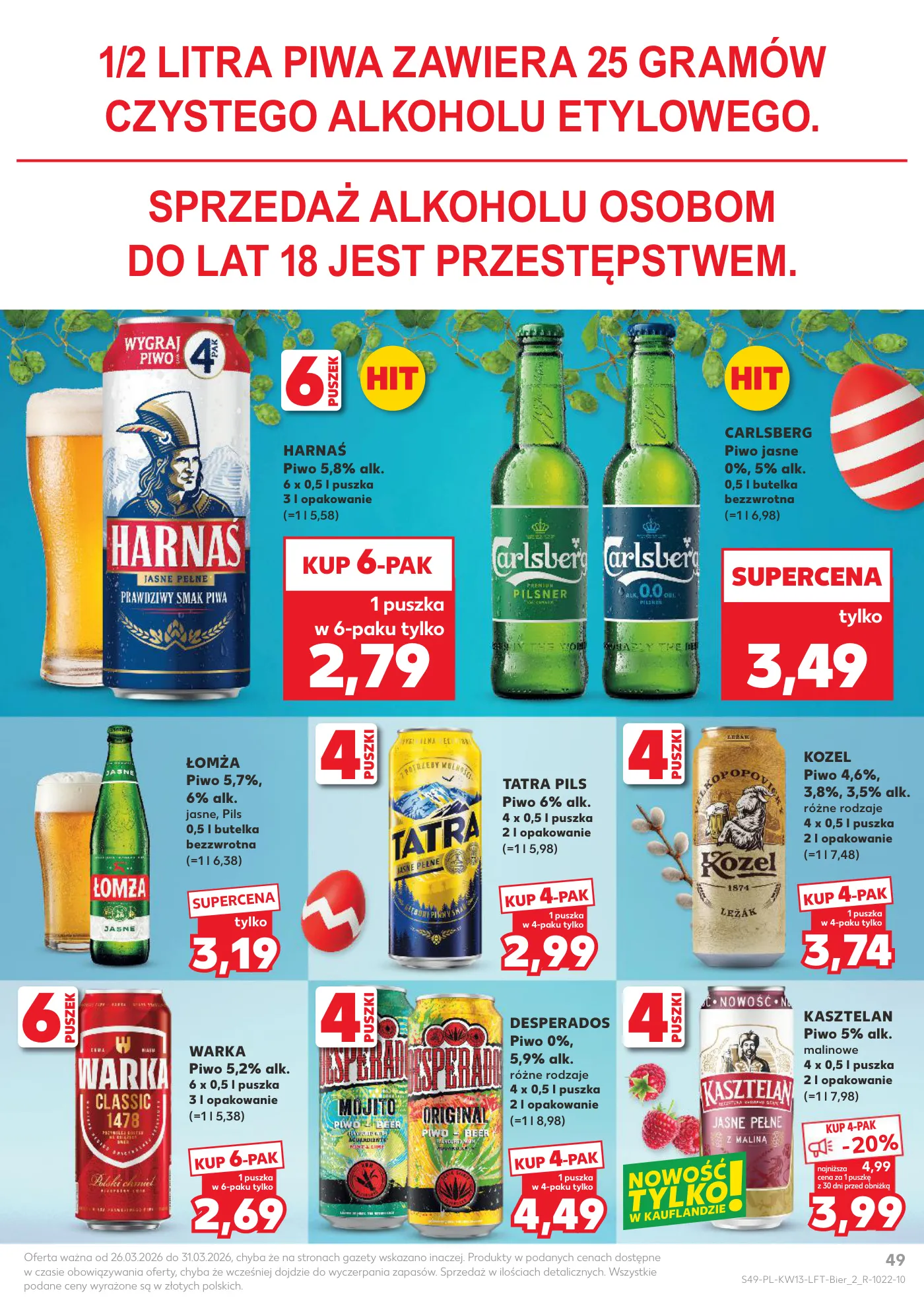 Gazetka promocyjna Kaufland str. 49