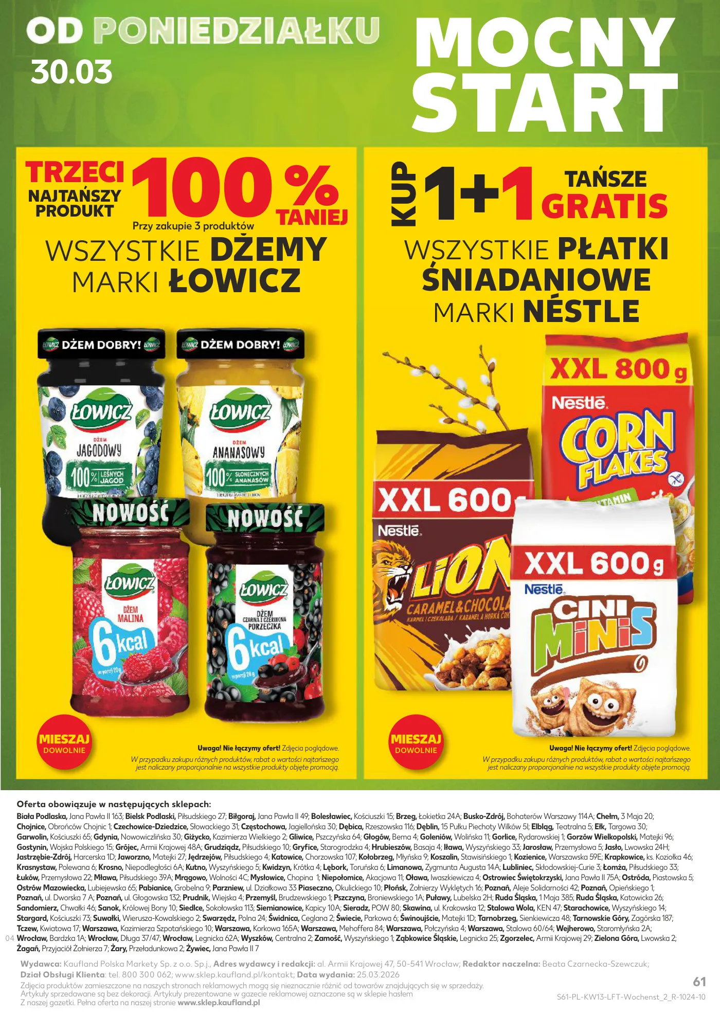 Gazetka promocyjna Kaufland str. 61
