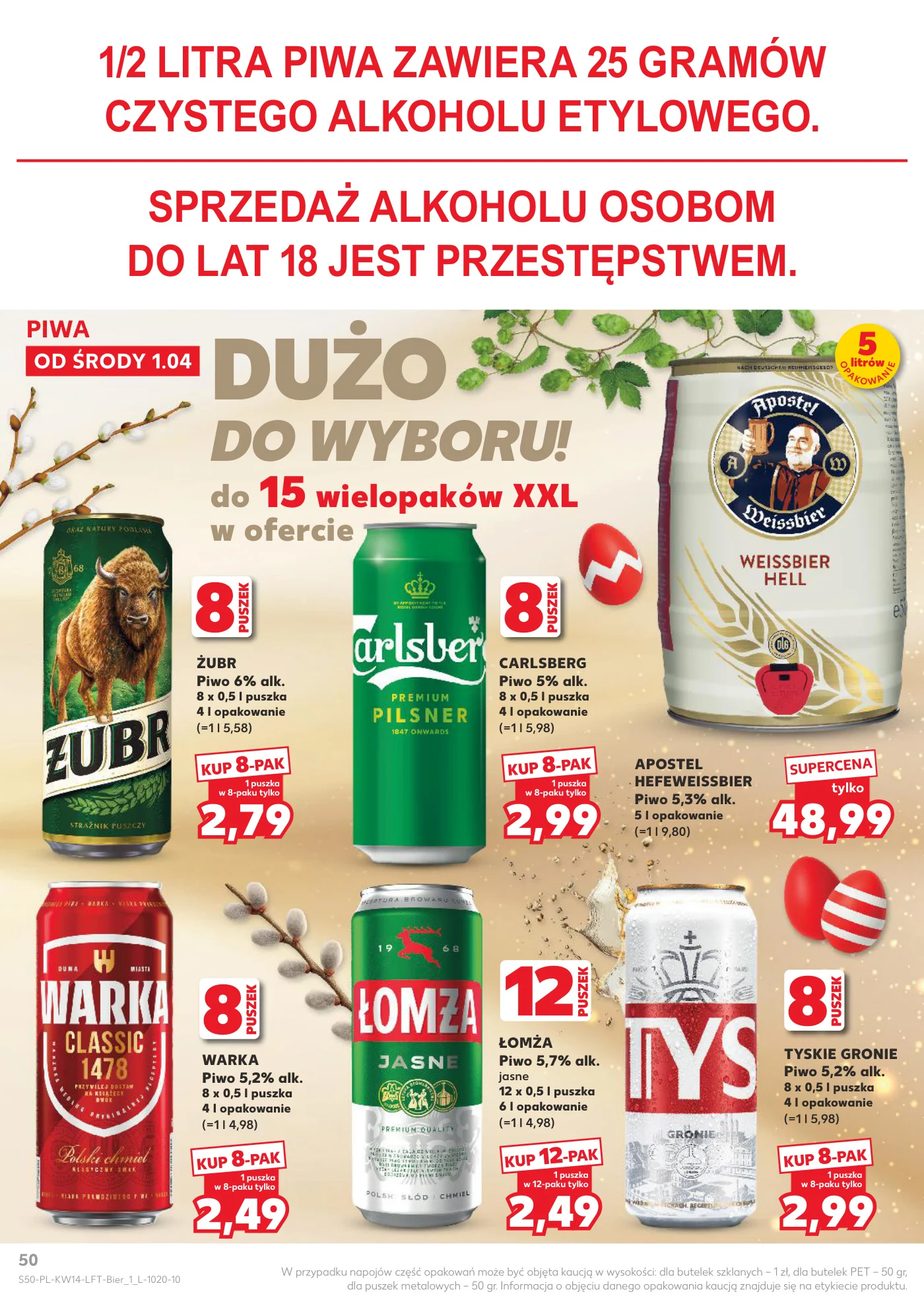 Gazetka promocyjna Kaufland str. 50