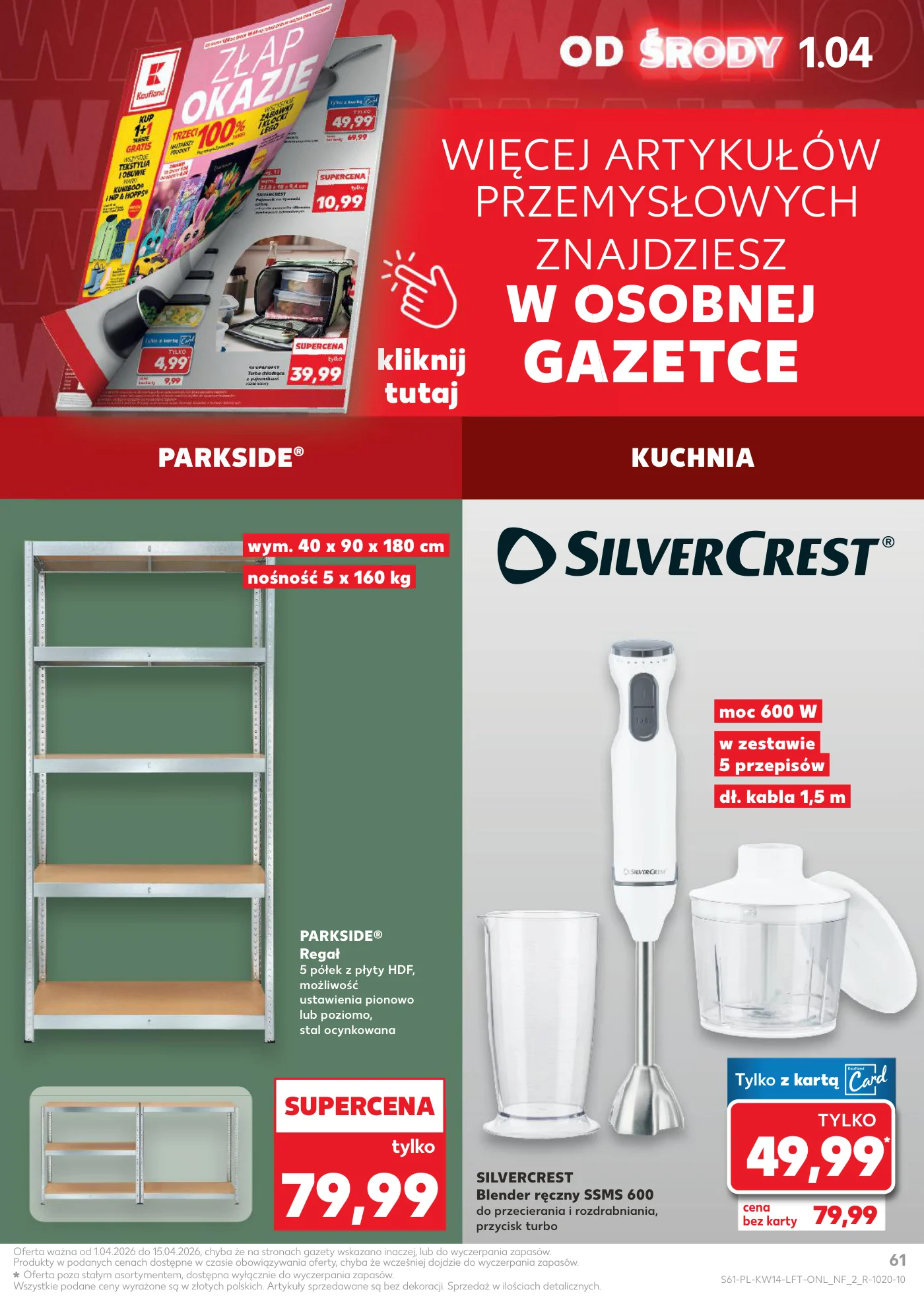 Gazetka promocyjna Kaufland str. 61