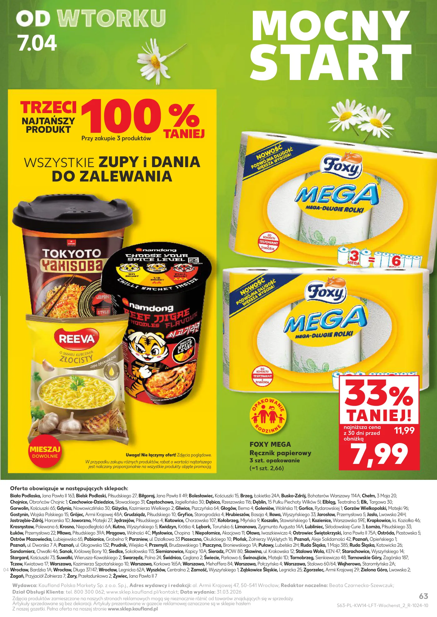 Gazetka promocyjna Kaufland str. 63