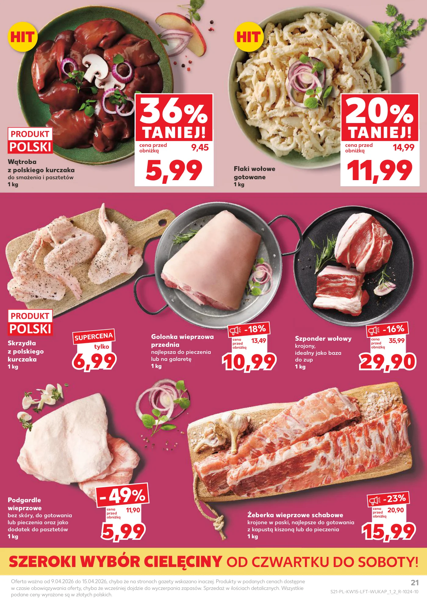 Gazetka promocyjna Kaufland str. 21
