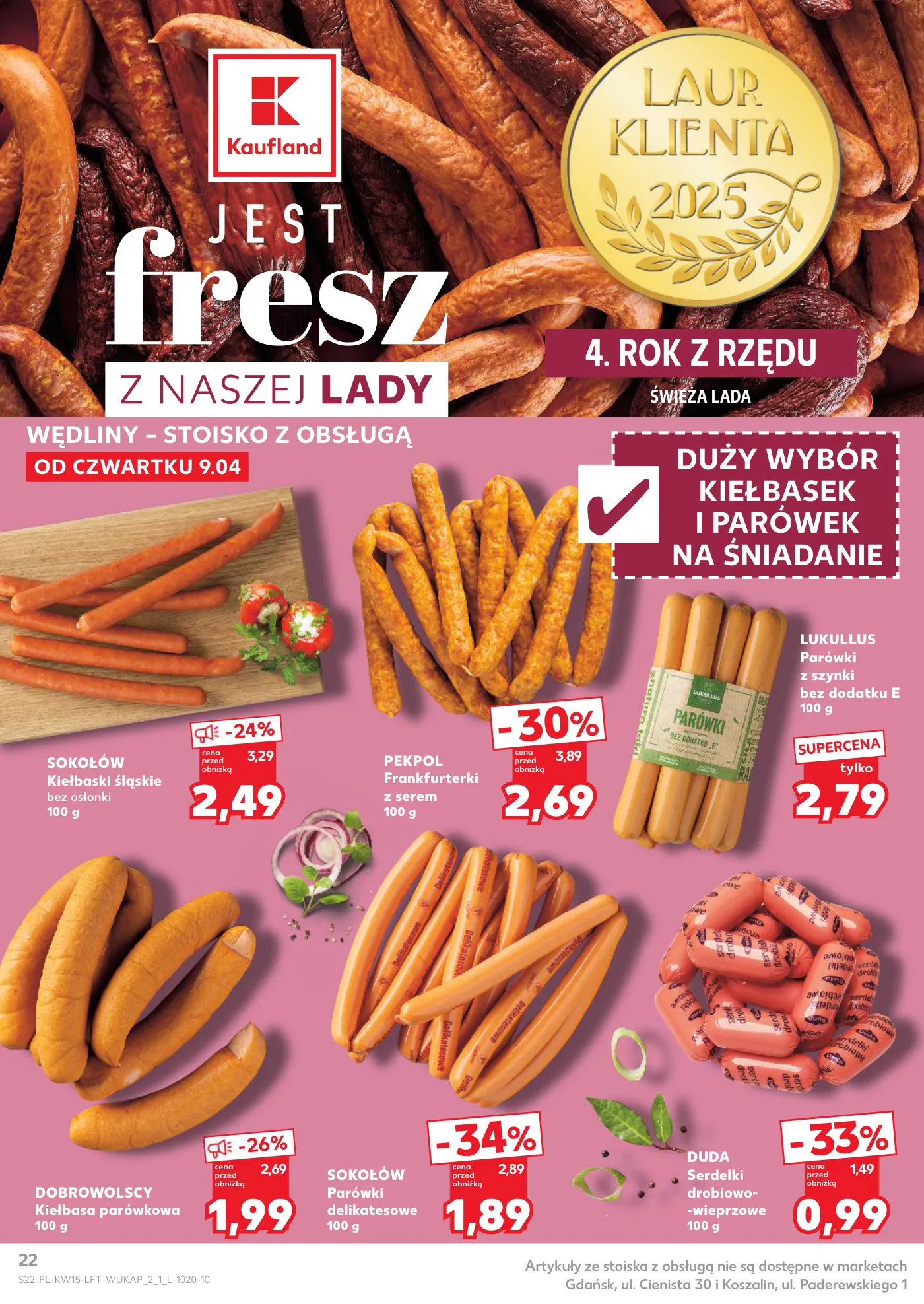 Gazetka promocyjna Kaufland str. 22