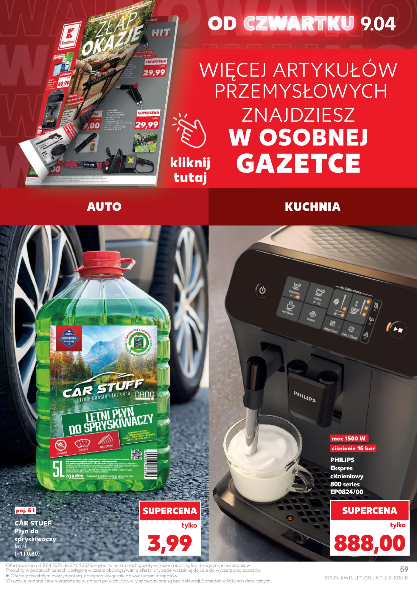 Gazetka promocyjna Kaufland str. 59