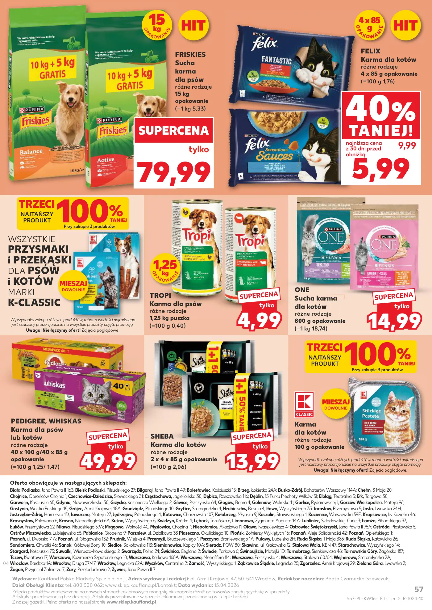Gazetka promocyjna Kaufland str. 57