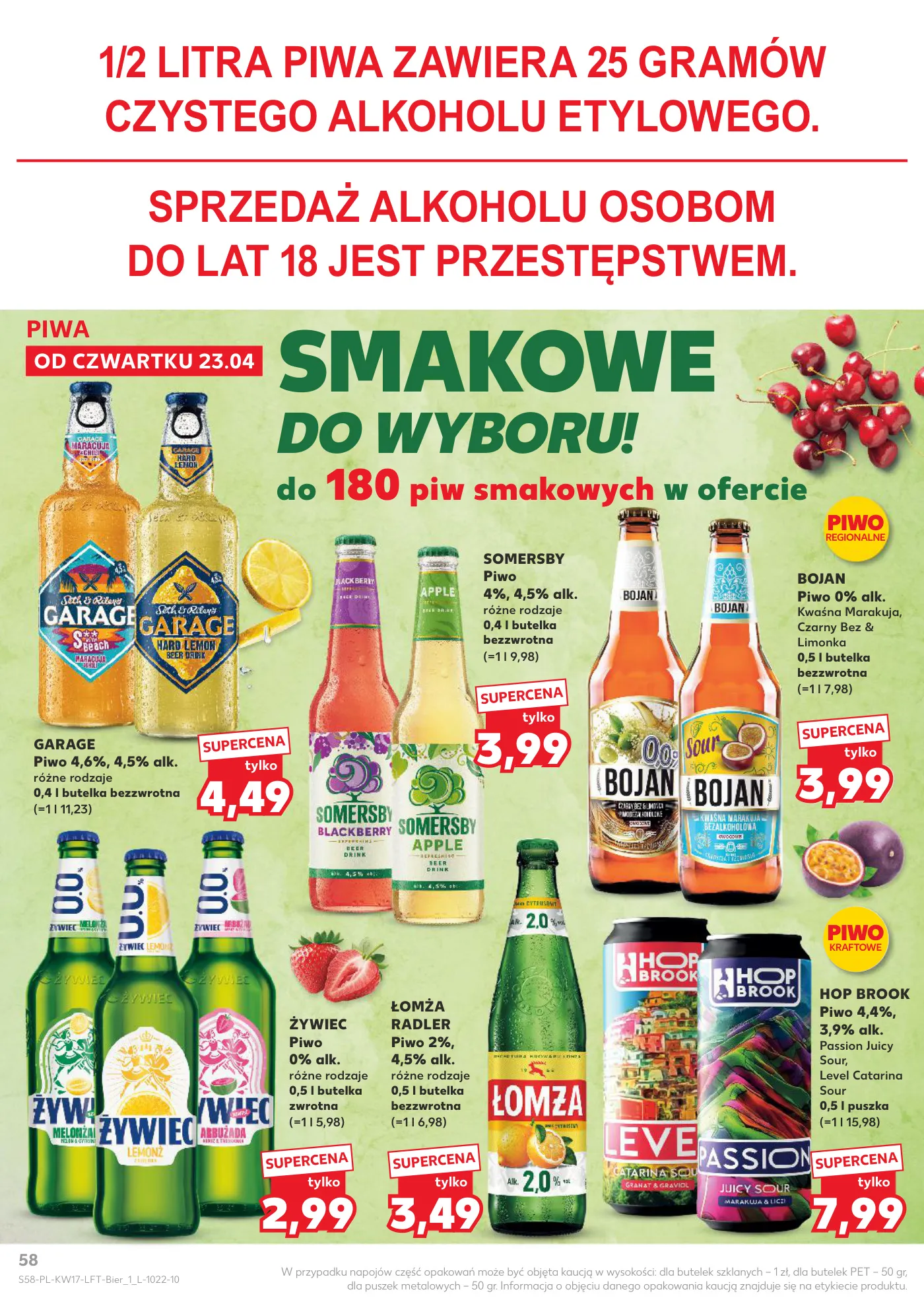 Gazetka promocyjna Kaufland str. 58
