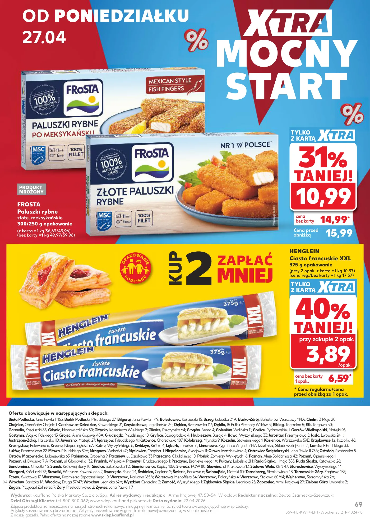 Gazetka promocyjna Kaufland str. 69