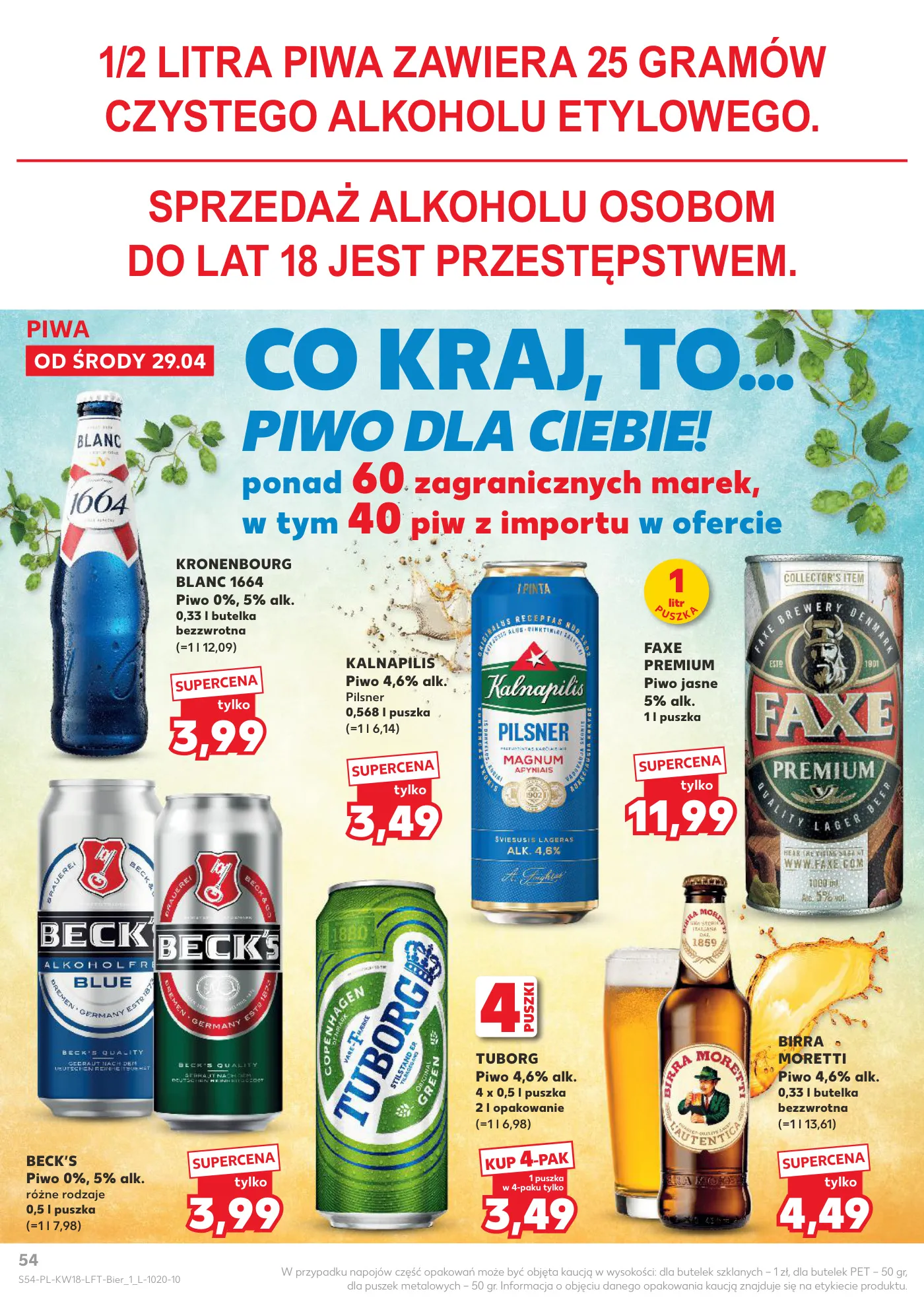 Gazetka promocyjna Kaufland str. 54