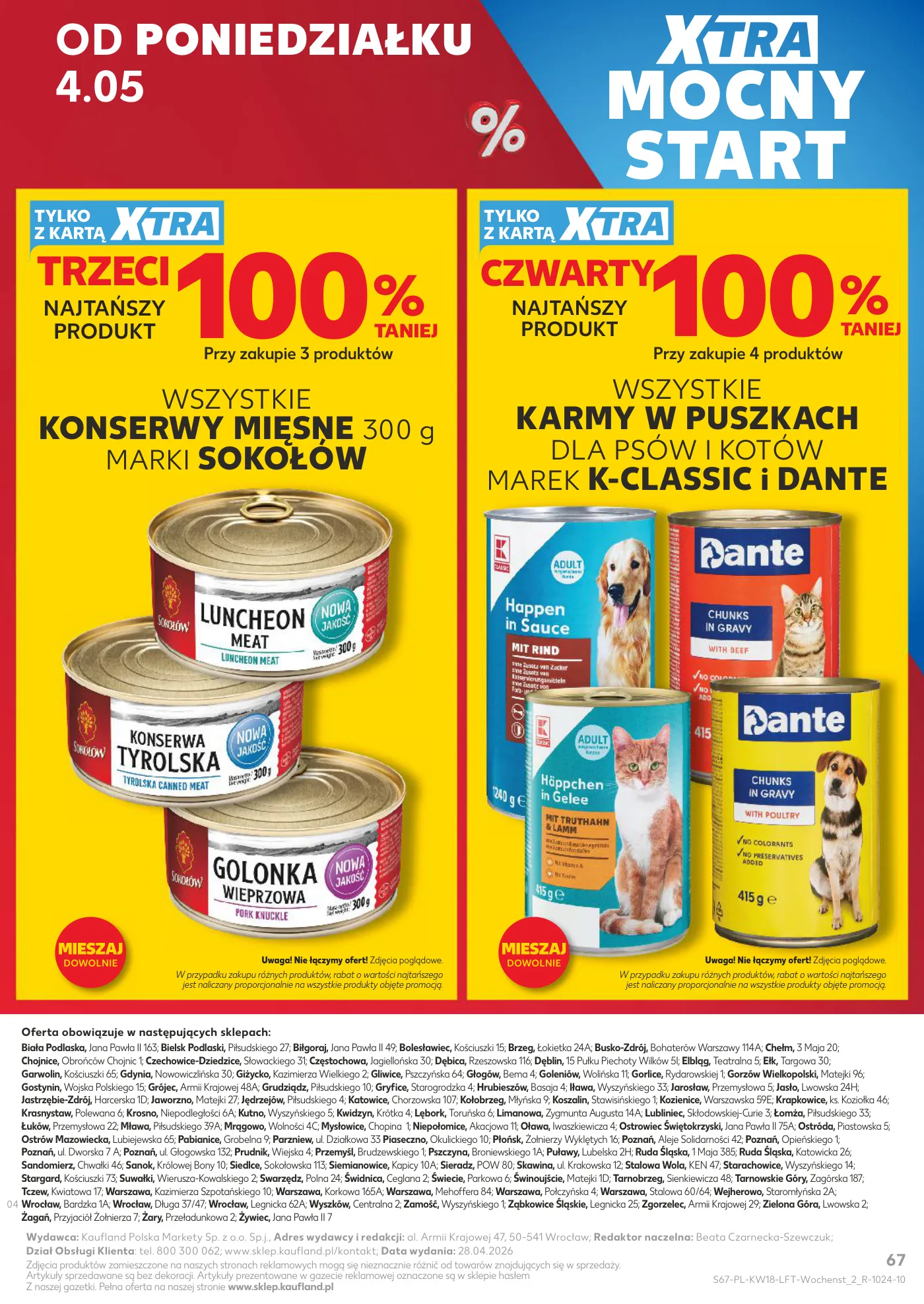 Gazetka promocyjna Kaufland str. 67