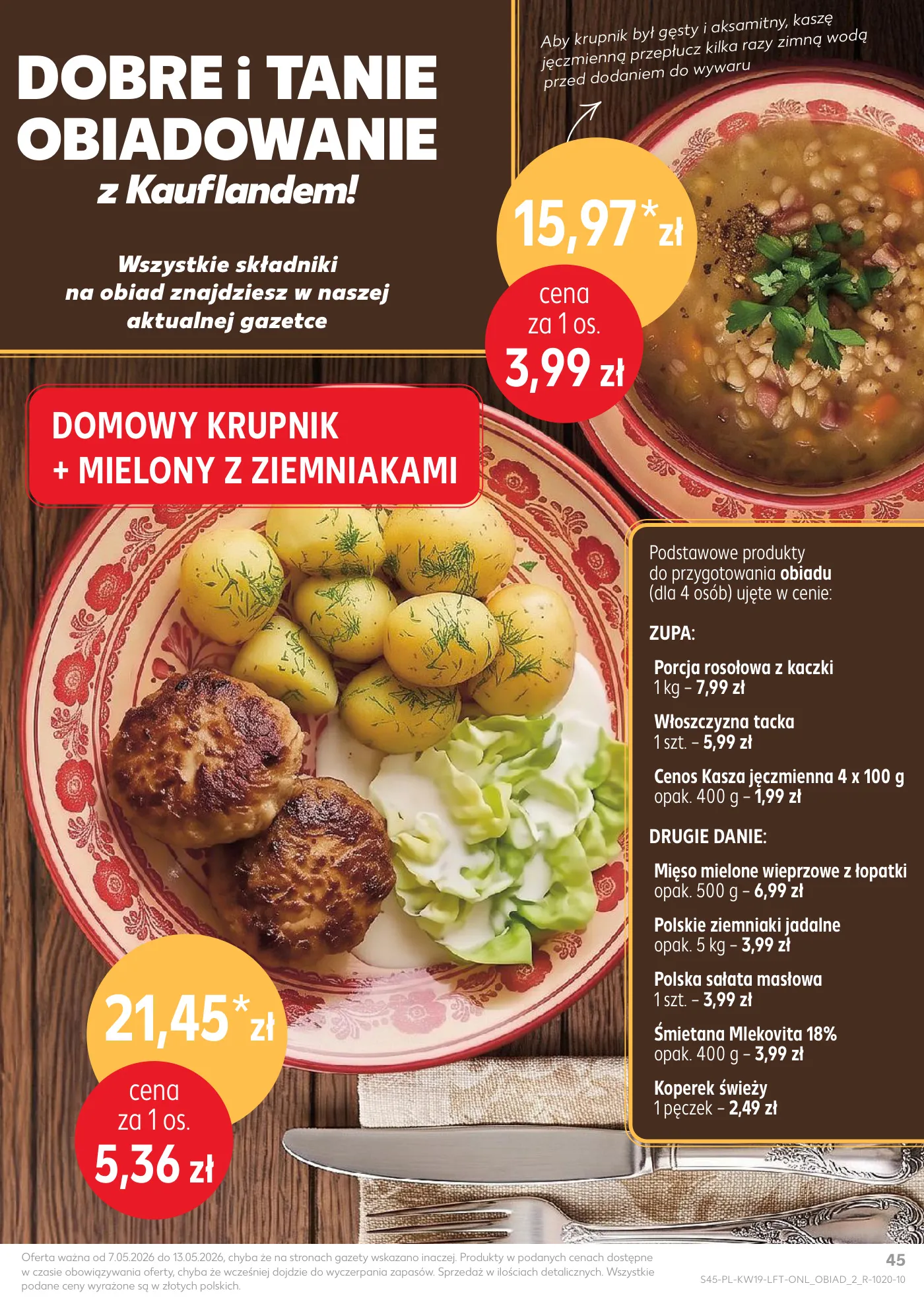 Gazetka promocyjna Kaufland str. 45