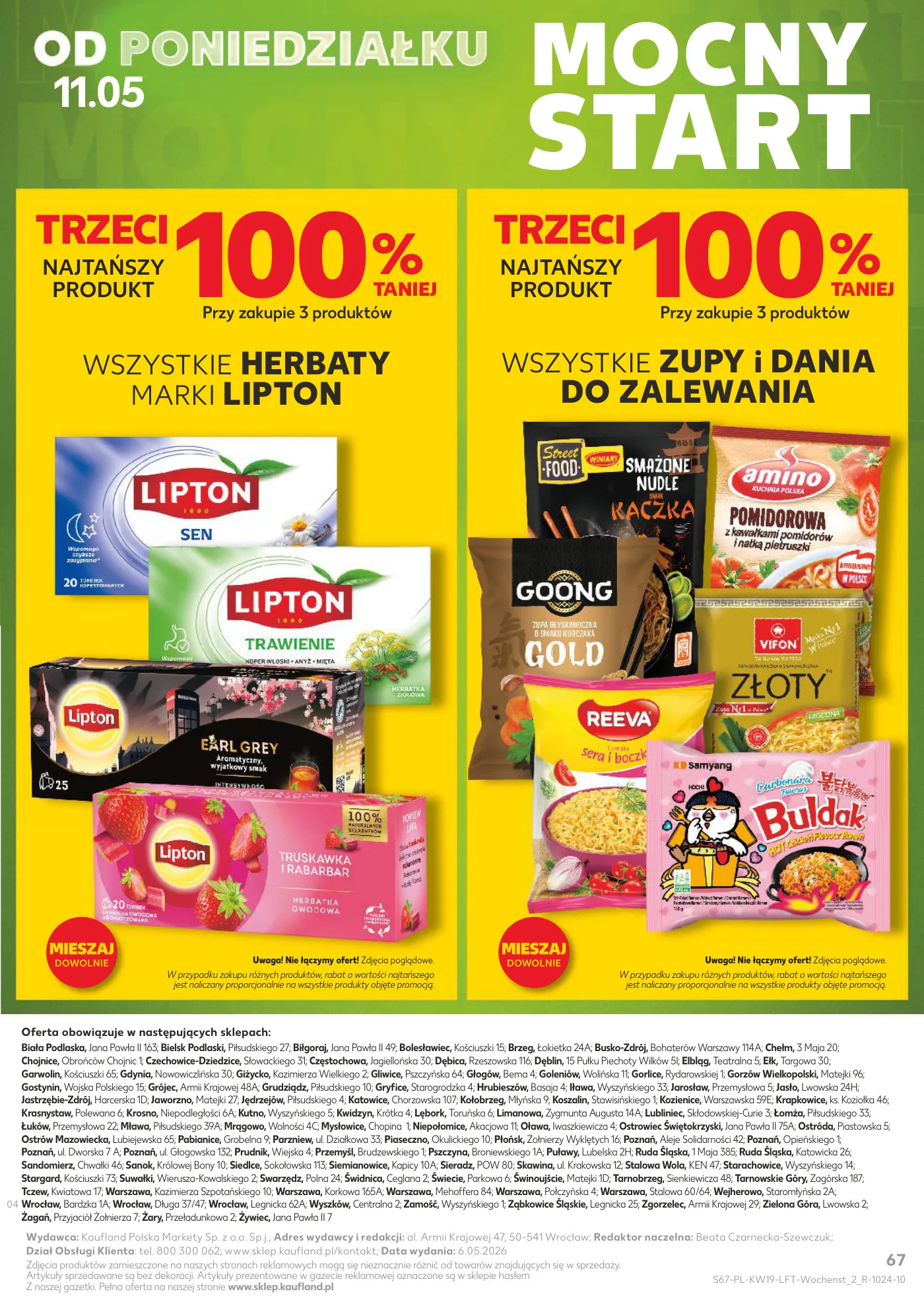 Gazetka promocyjna Kaufland str. 67