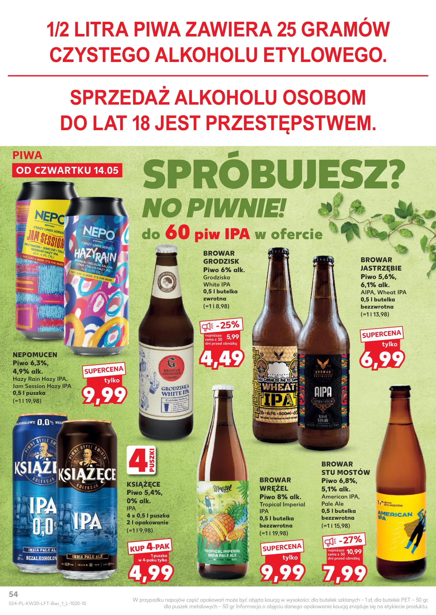 Gazetka promocyjna Kaufland str. 54