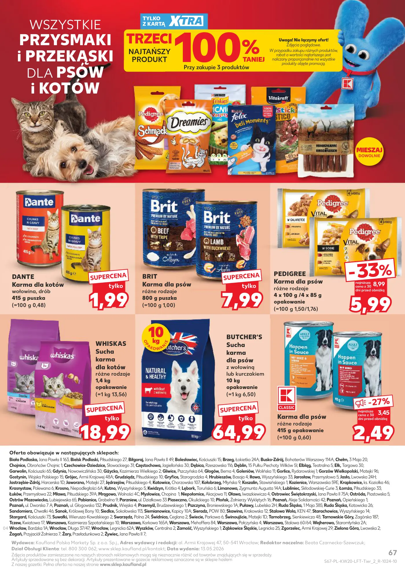 Gazetka promocyjna Kaufland str. 67