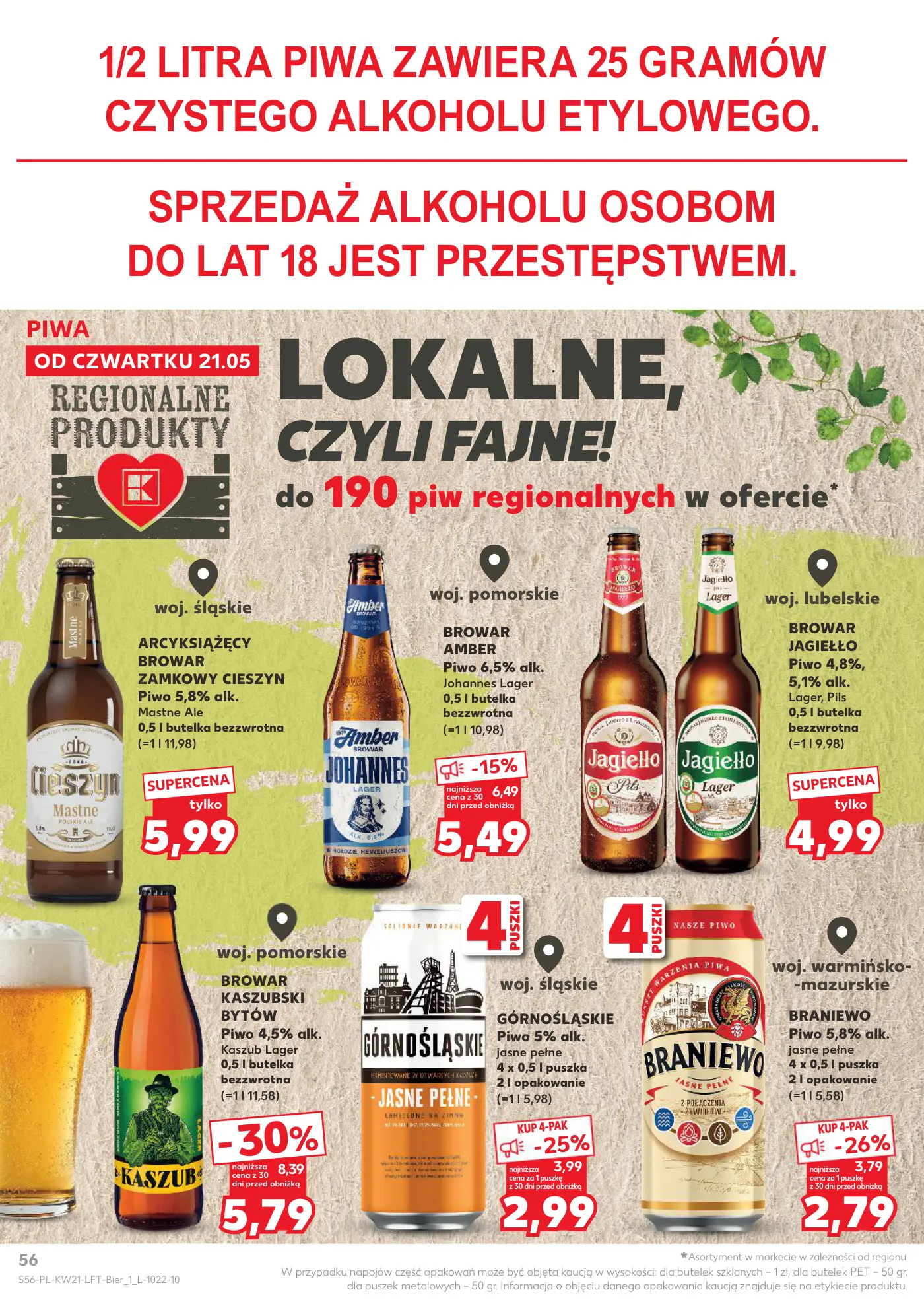 Gazetka promocyjna Kaufland str. 56
