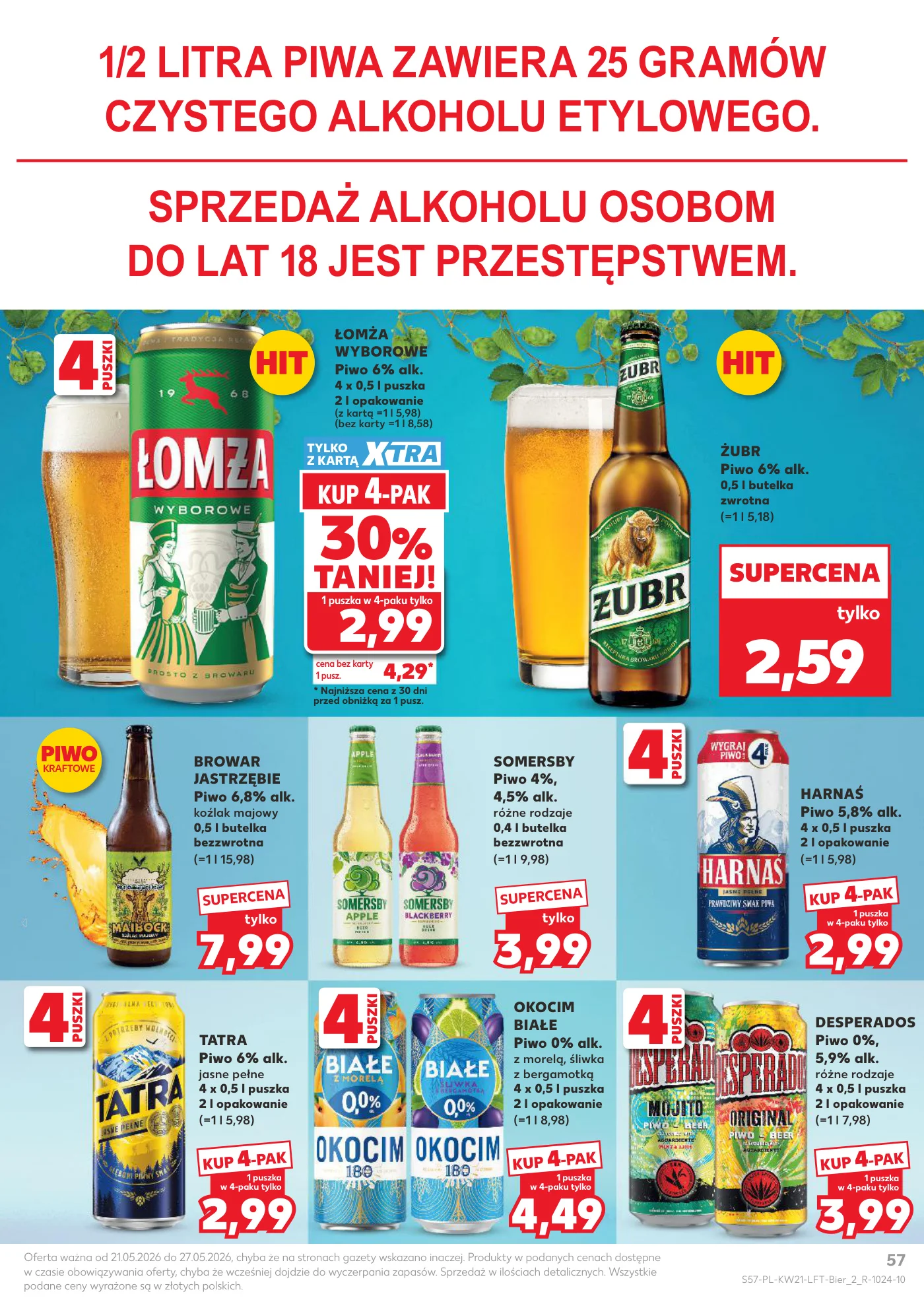 Gazetka promocyjna Kaufland str. 57