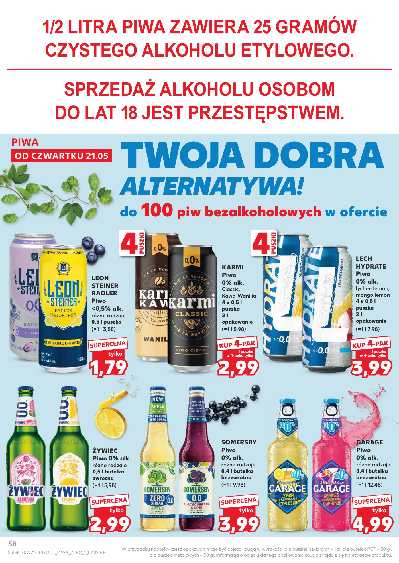 Gazetka promocyjna Kaufland str. 58