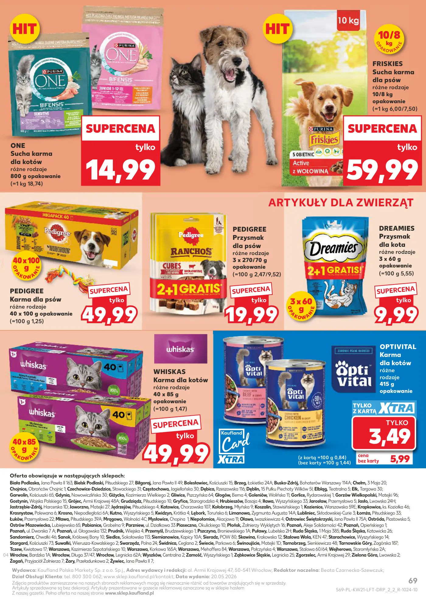 Gazetka promocyjna Kaufland str. 69