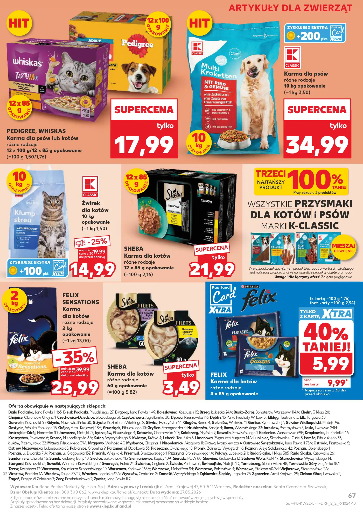 Gazetka promocyjna Kaufland str. 67