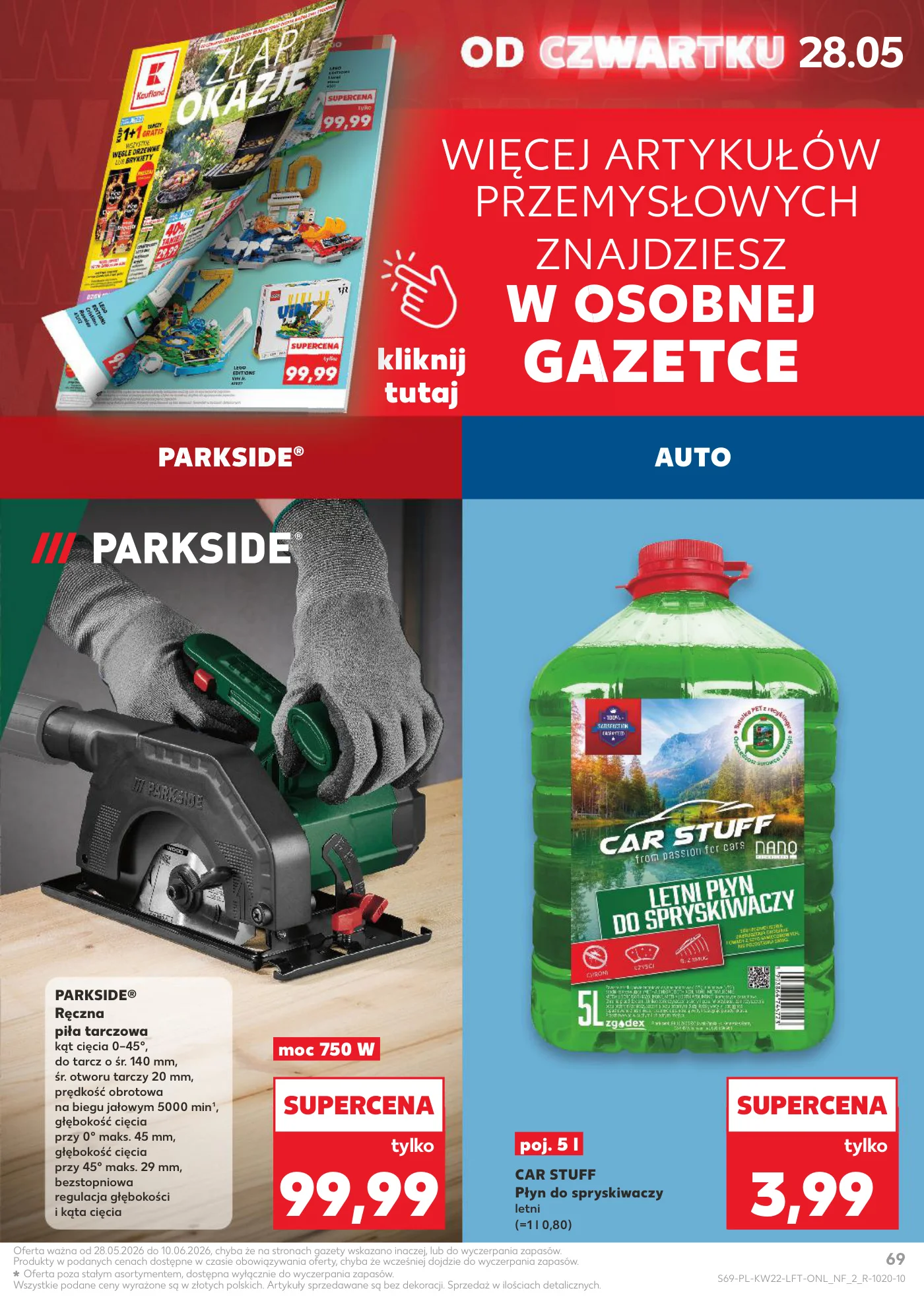 Gazetka promocyjna Kaufland str. 69