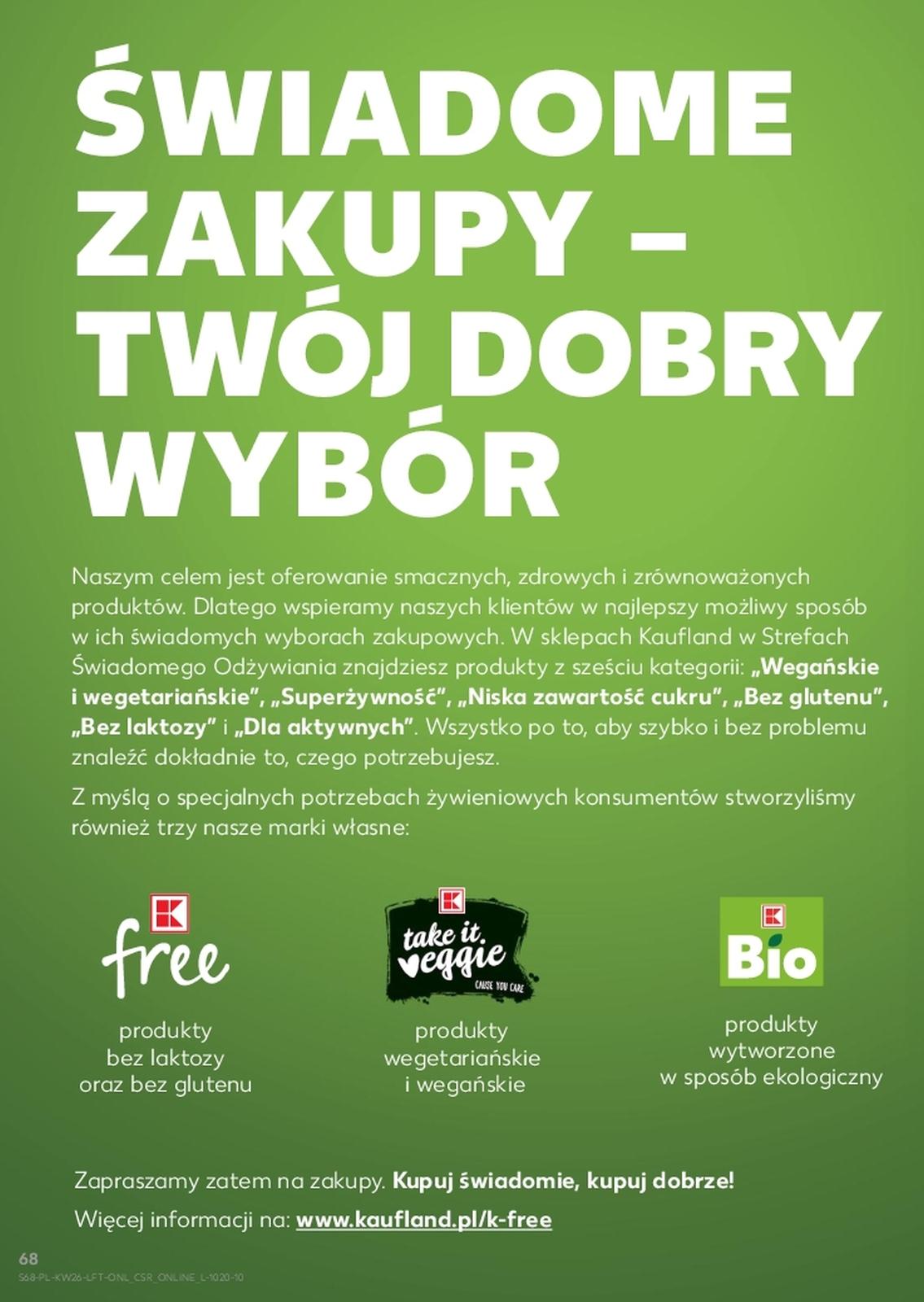 Gazetka promocyjna Kaufland str. 68