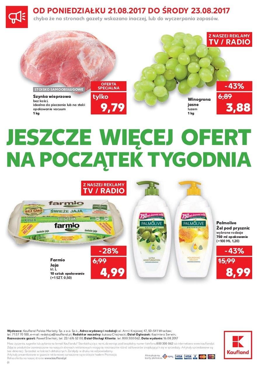 Gazetka promocyjna Kaufland str. 1