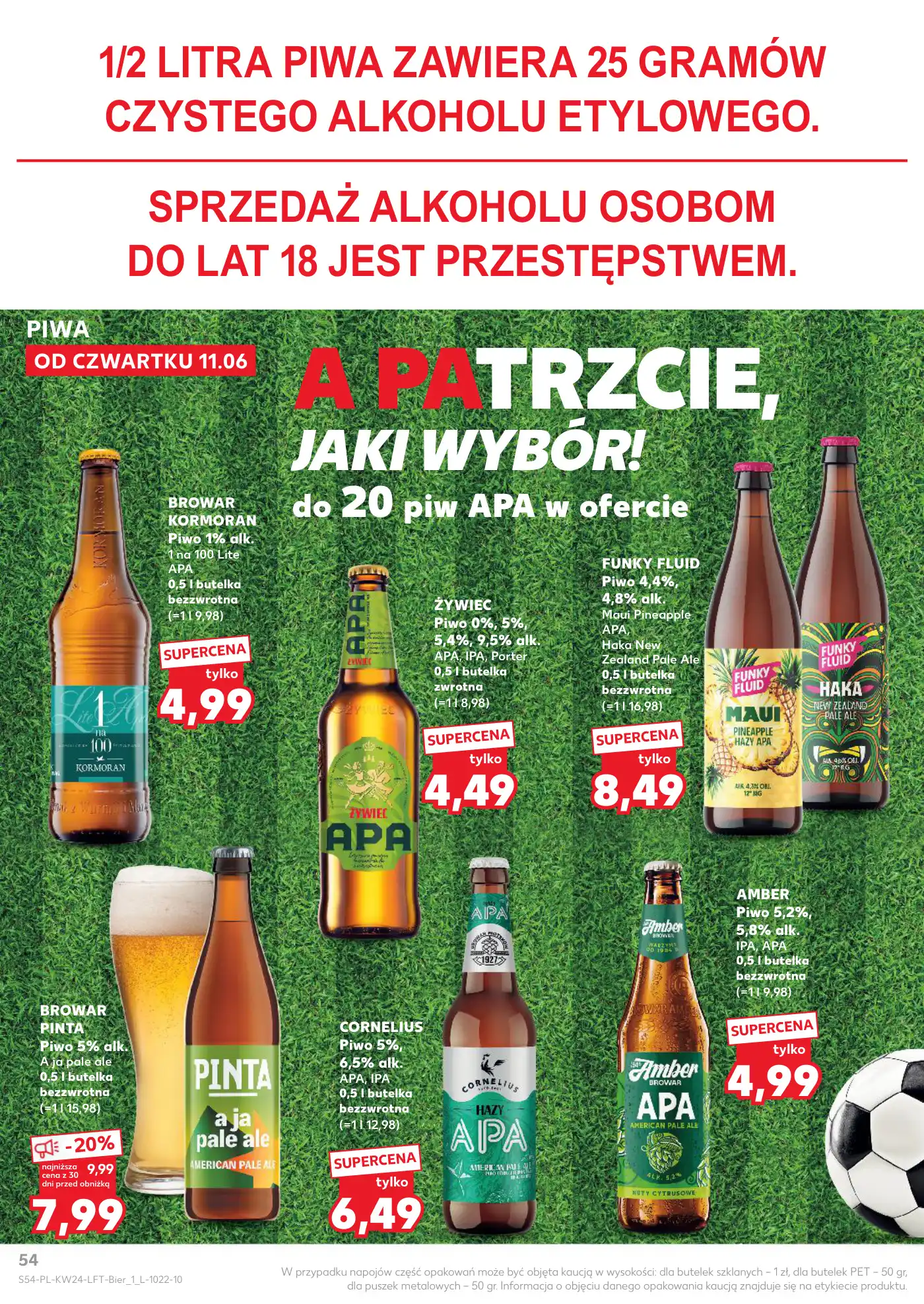 Gazetka promocyjna Kaufland str. 54