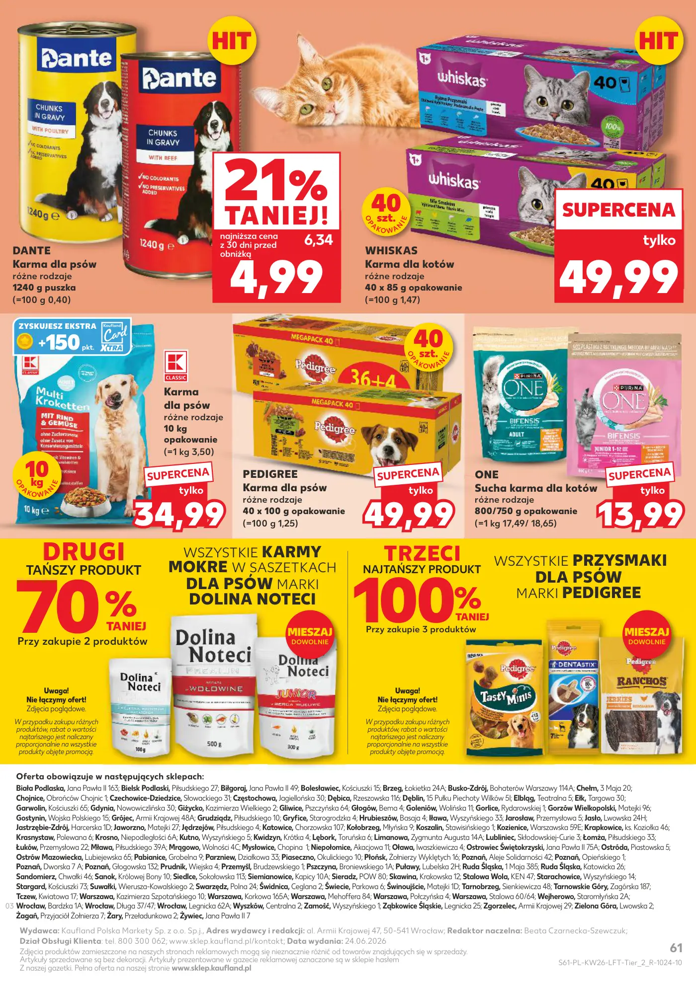 Gazetka promocyjna Kaufland str. 61