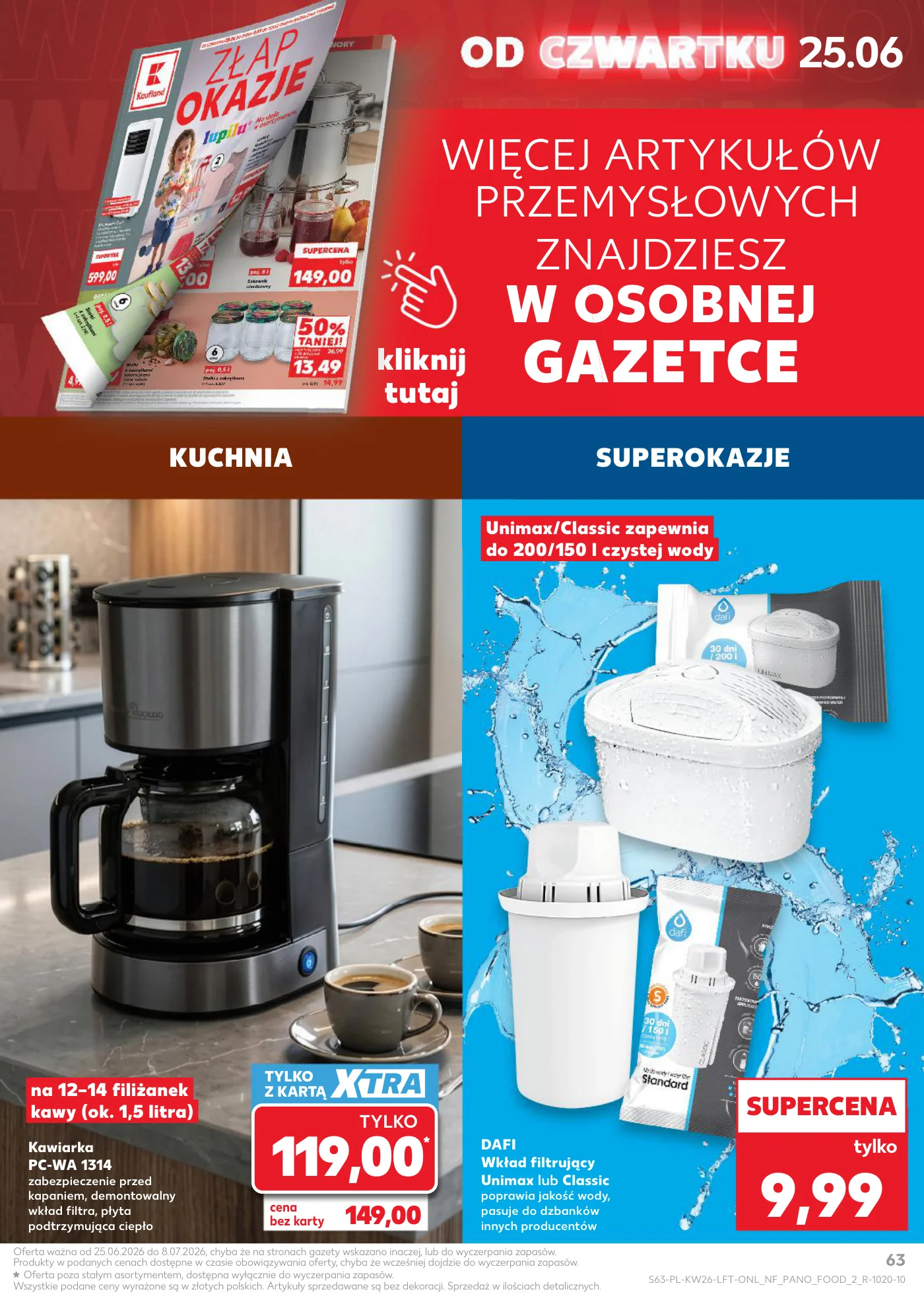 Gazetka promocyjna Kaufland str. 63