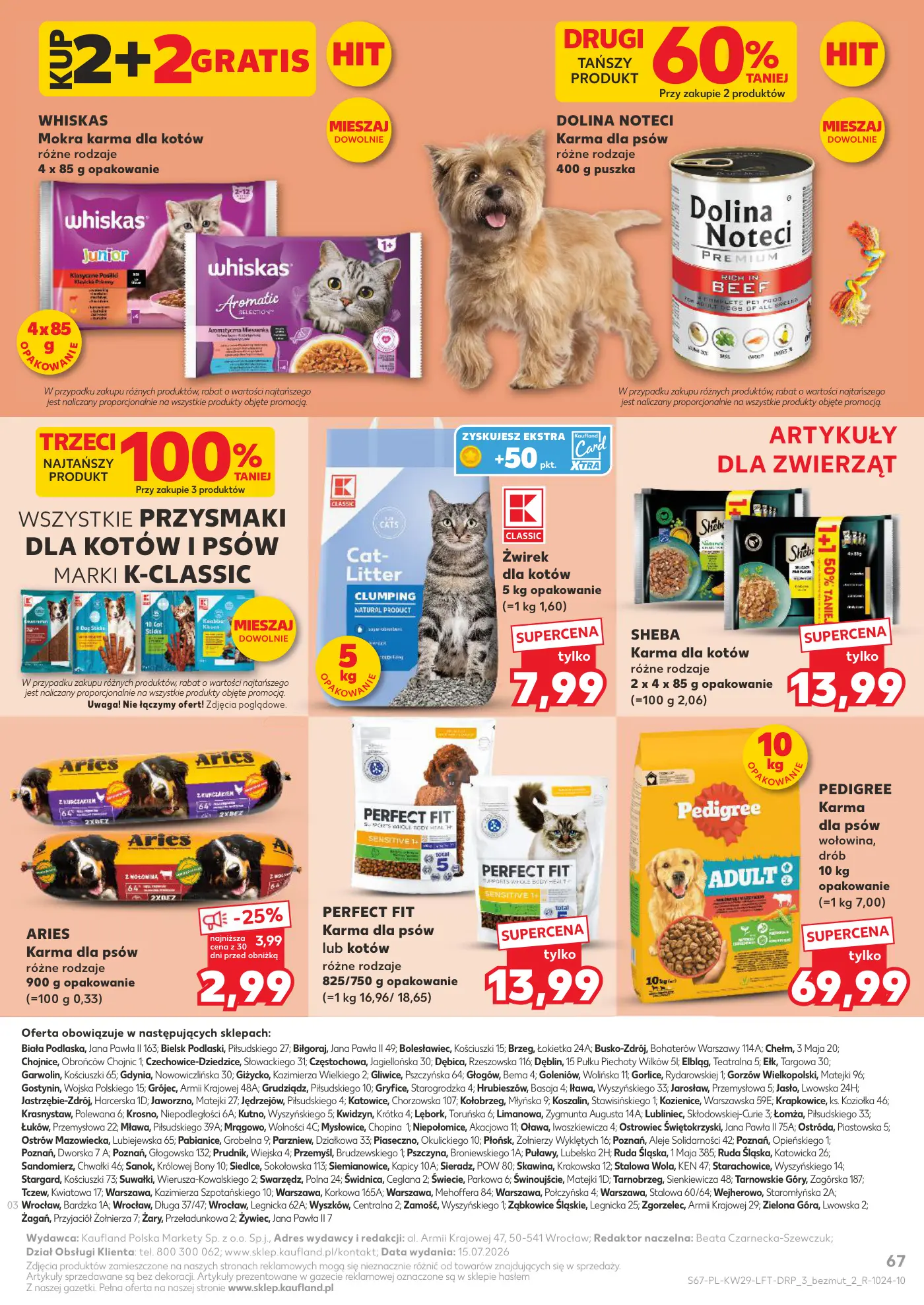 Gazetka promocyjna Kaufland str. 67