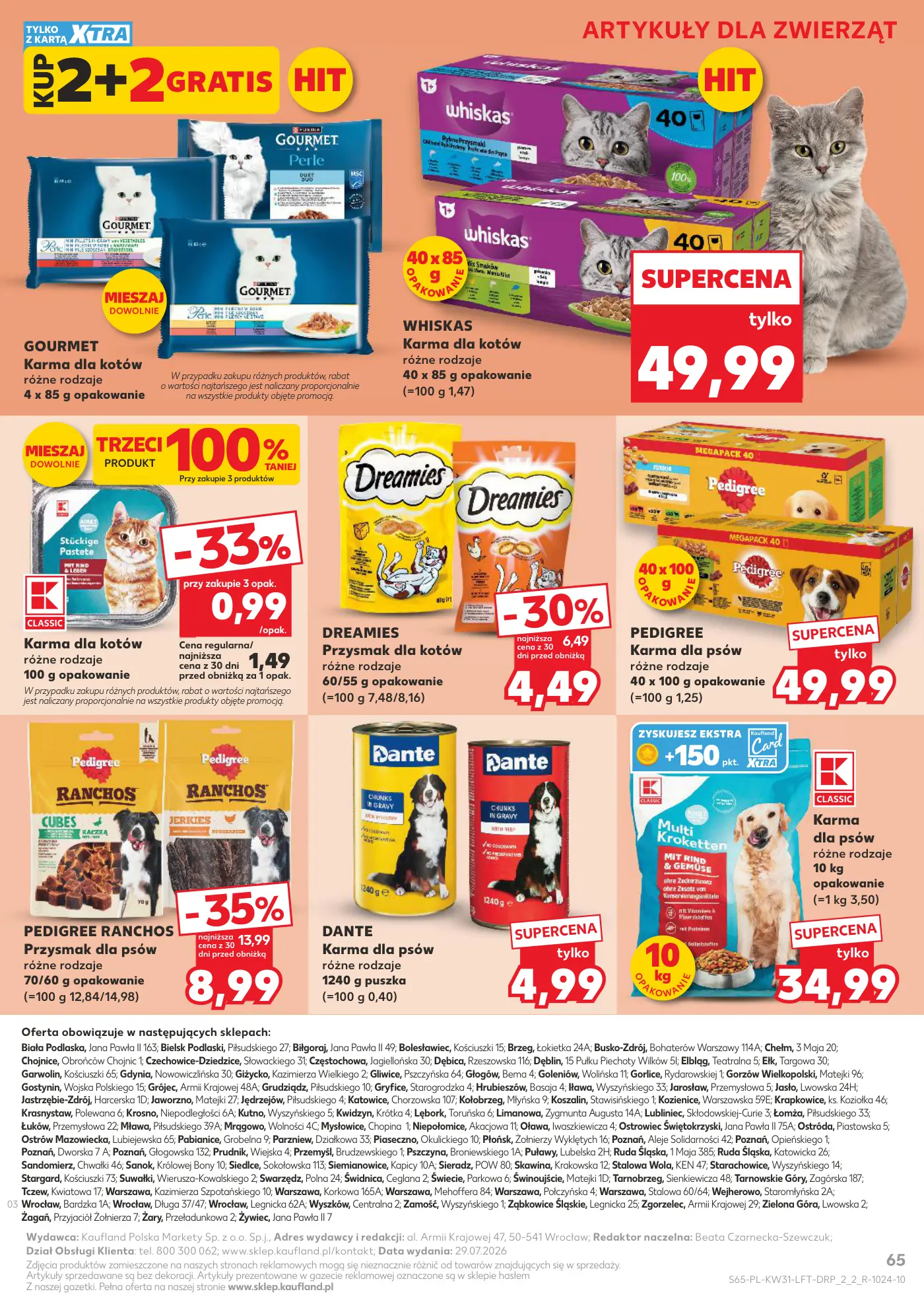 Gazetka promocyjna Kaufland str. 65