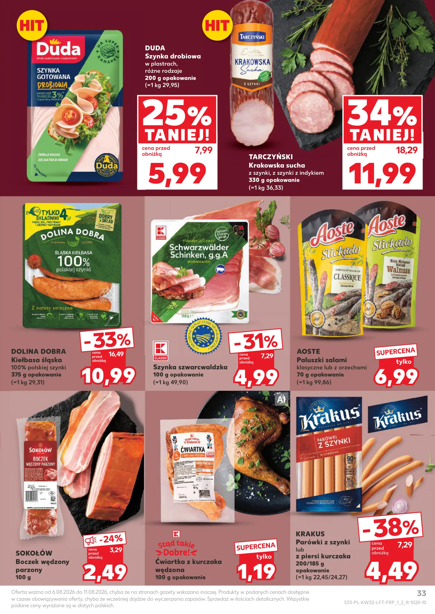 Gazetka promocyjna Kaufland str. 33