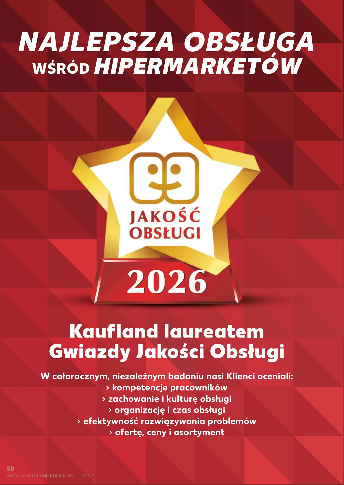 Gazetka promocyjna Kaufland str. 58