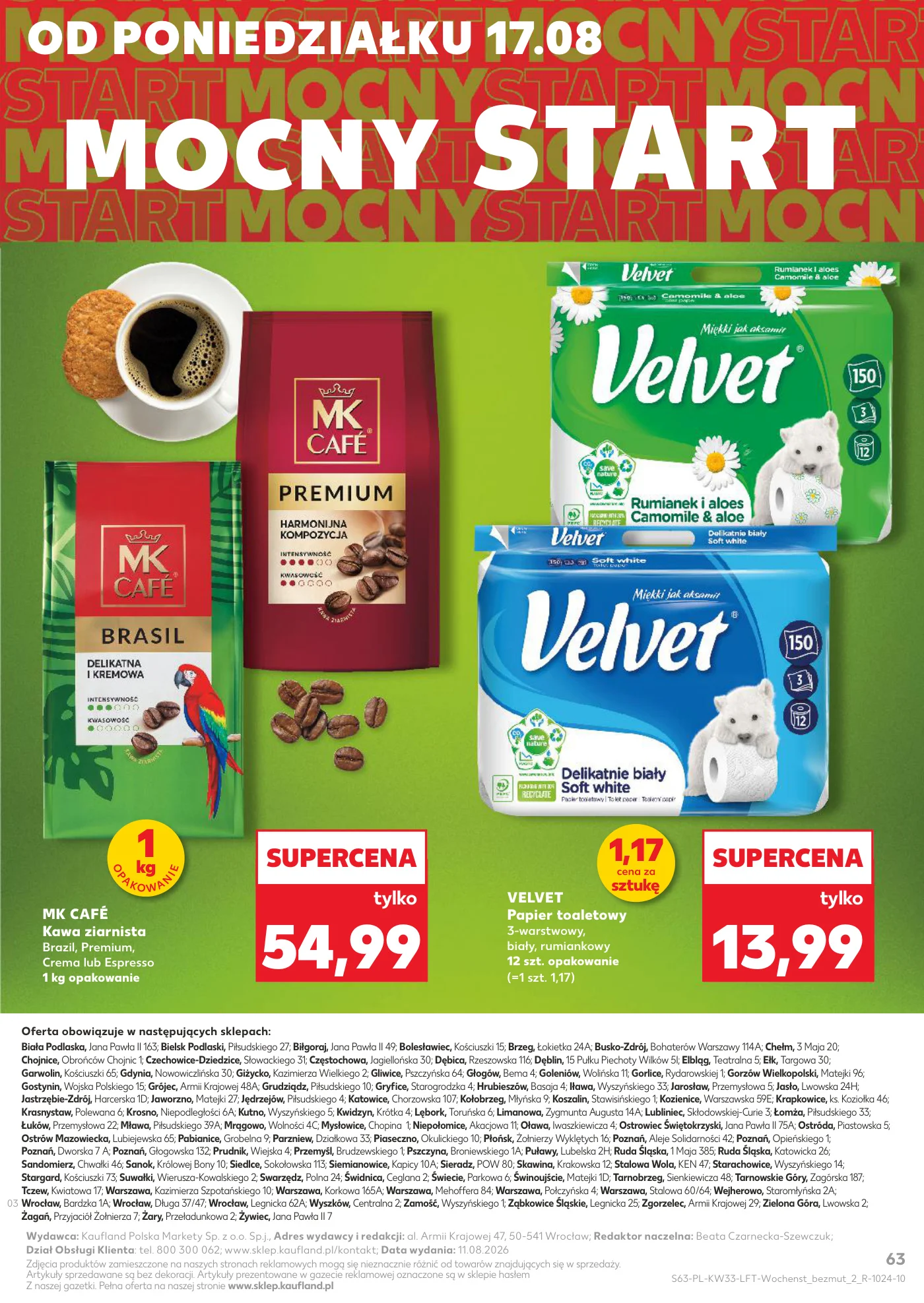 Gazetka promocyjna Kaufland str. 63