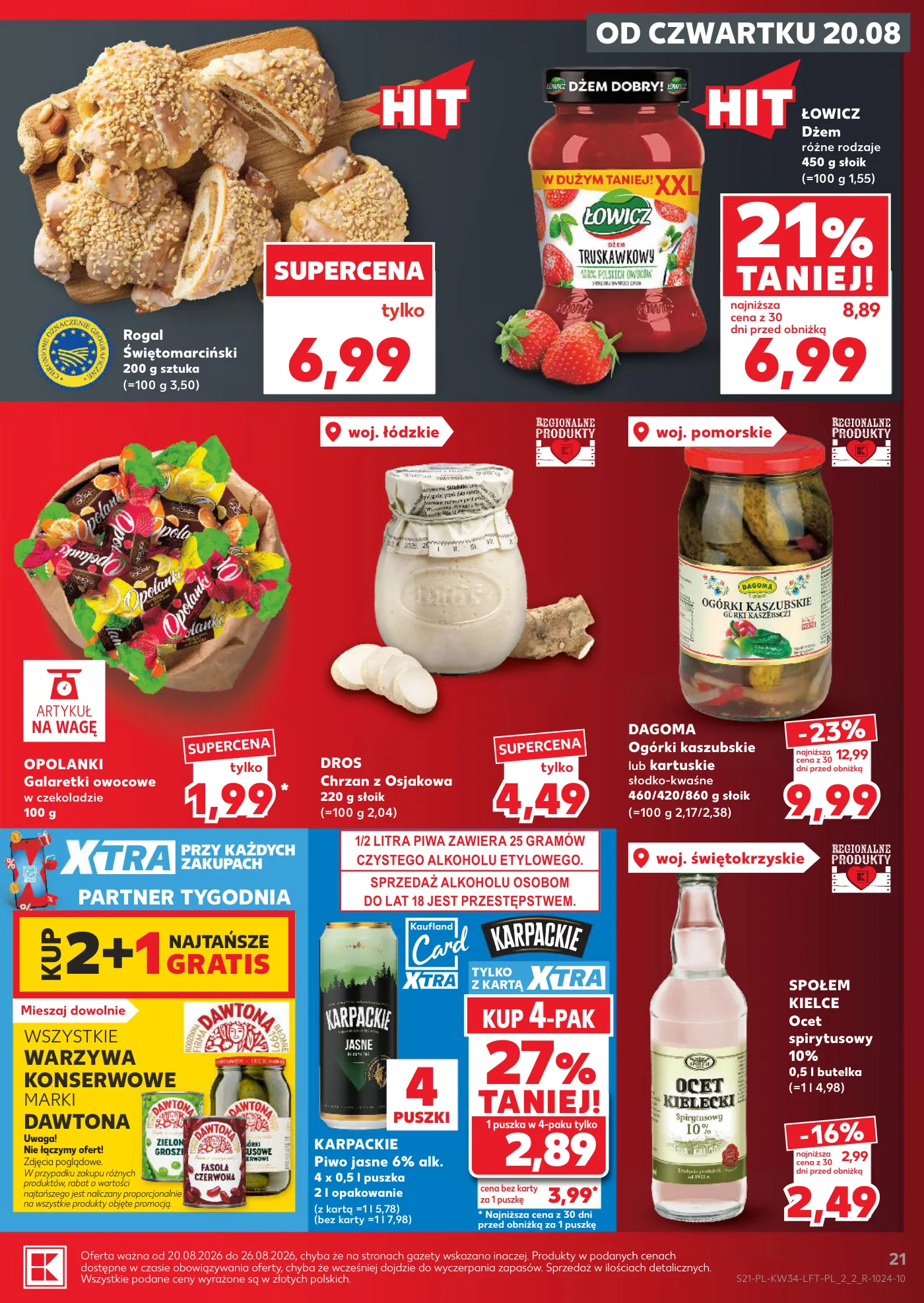 Gazetka promocyjna Kaufland str. 21