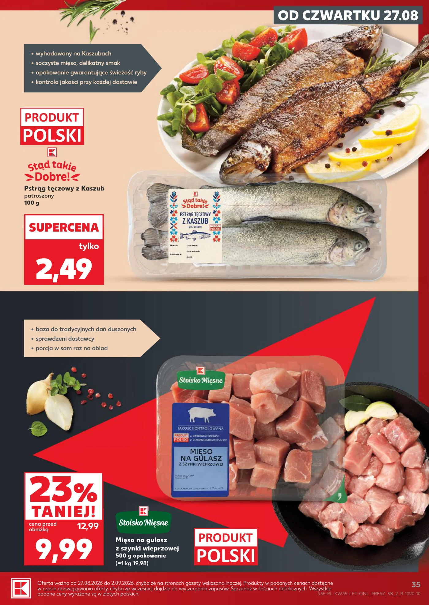 Gazetka promocyjna Kaufland str. 35