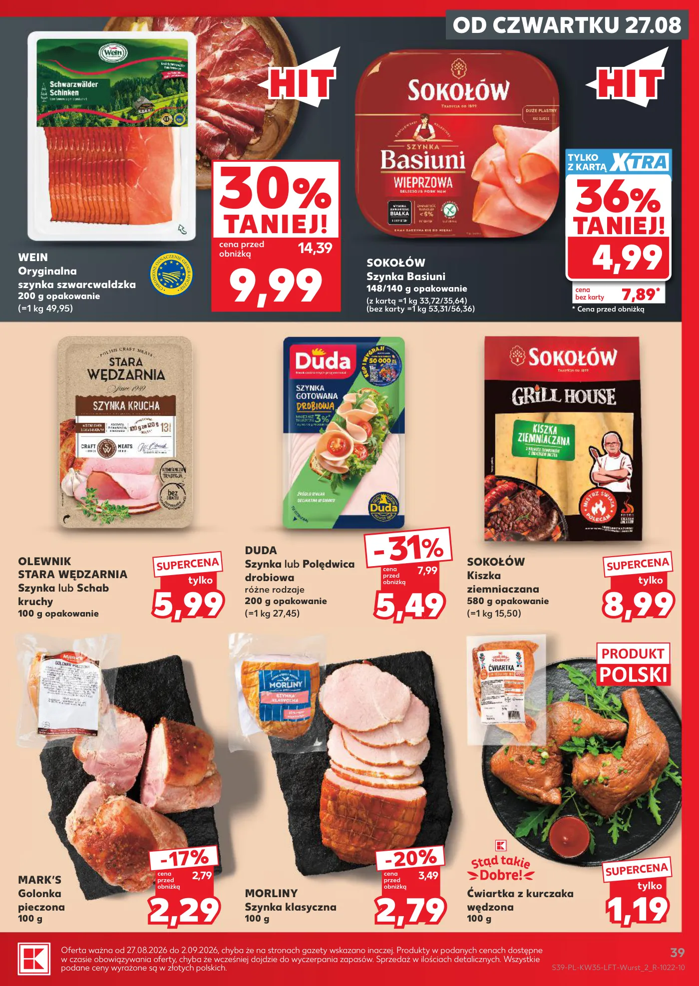 Gazetka promocyjna Kaufland str. 39