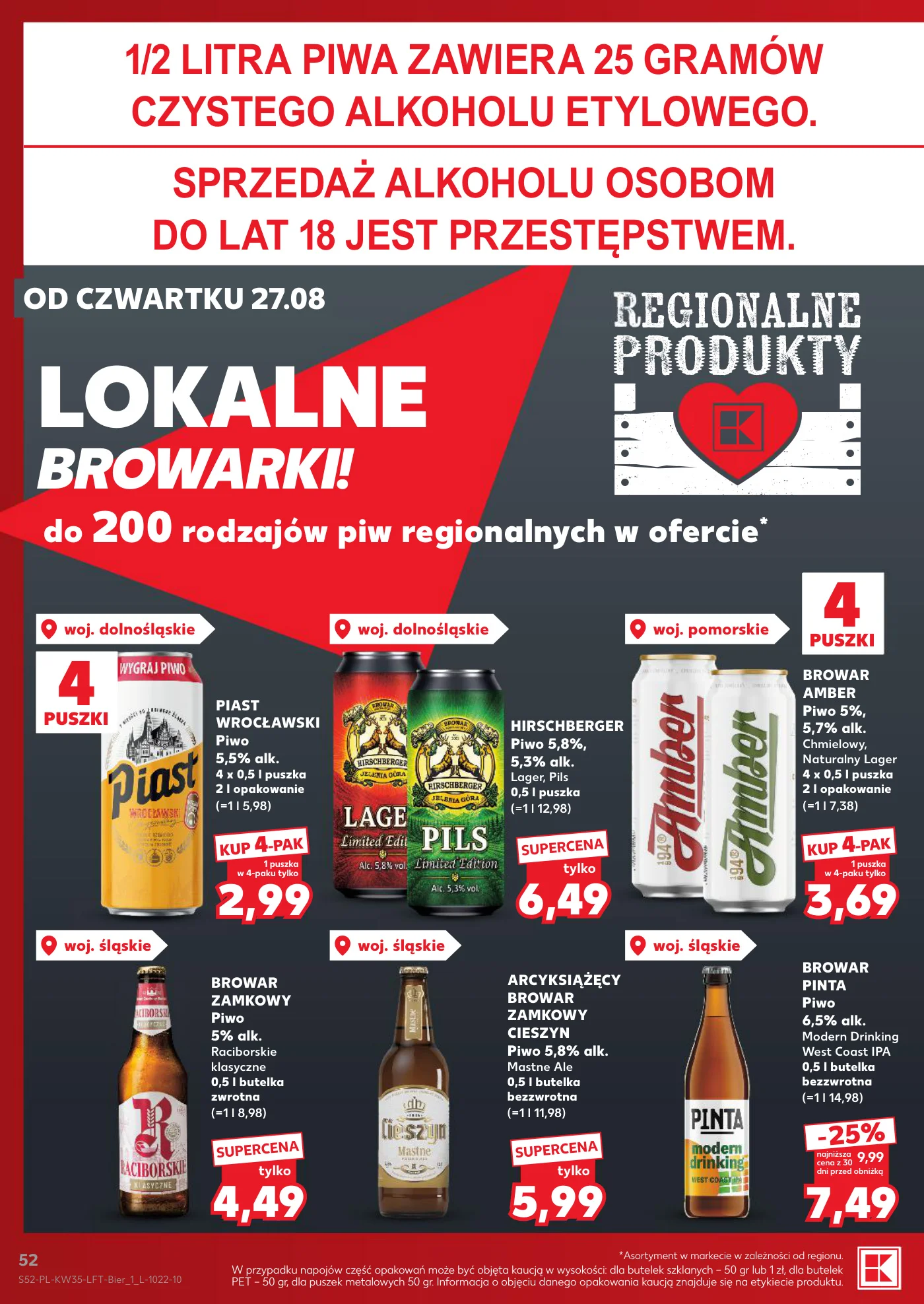 Gazetka promocyjna Kaufland str. 52
