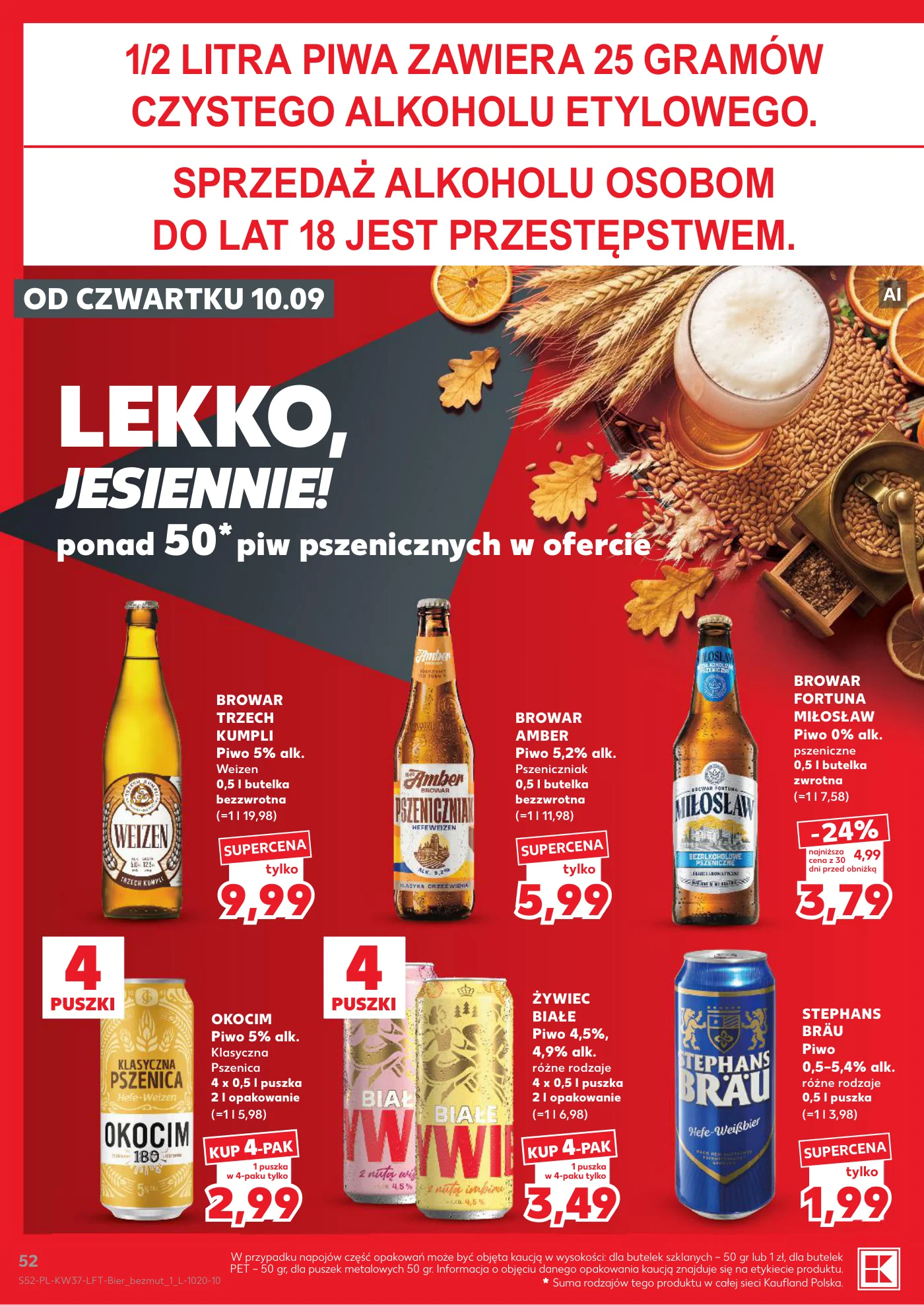 Gazetka promocyjna Kaufland str. 52
