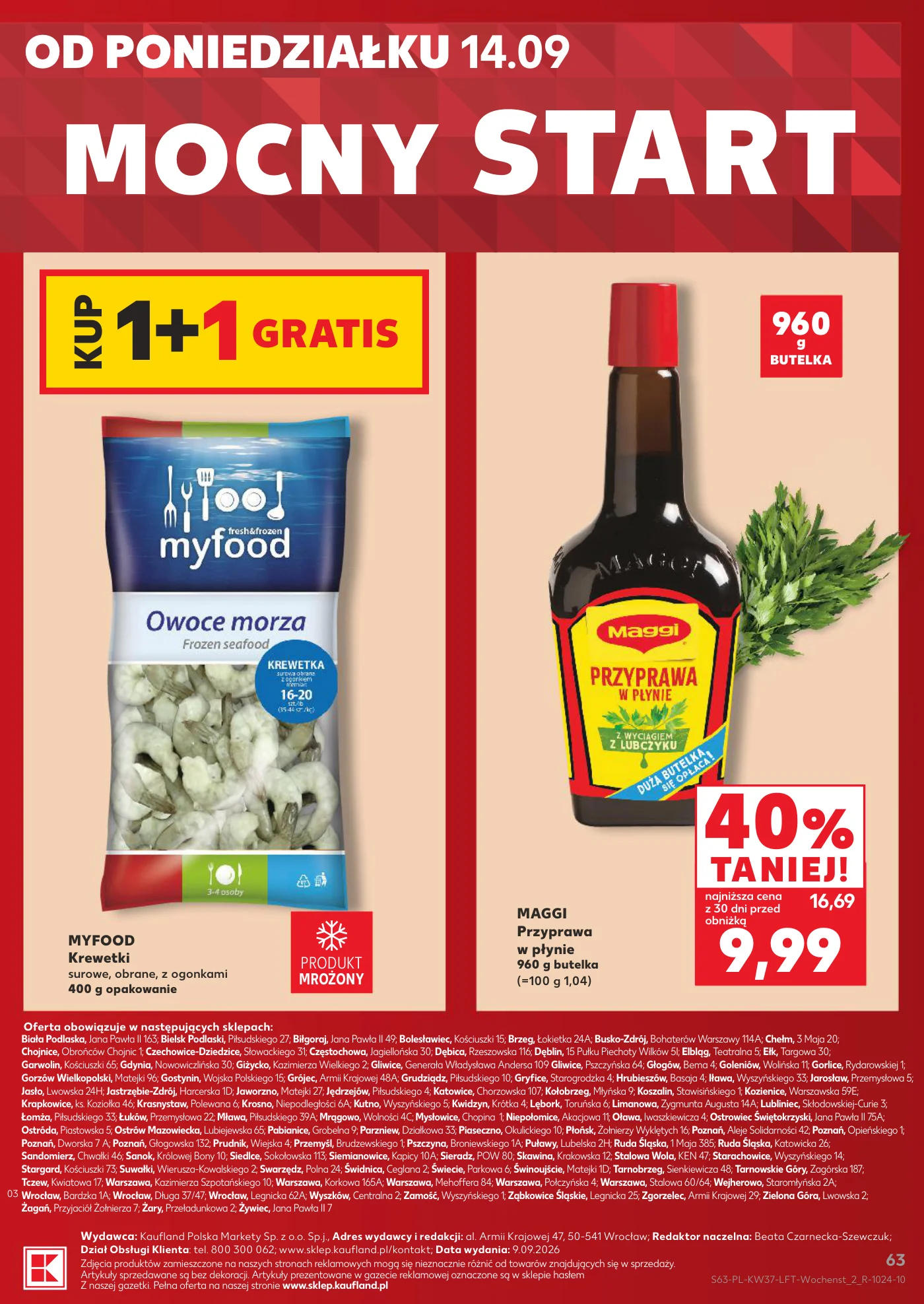 Gazetka promocyjna Kaufland str. 63