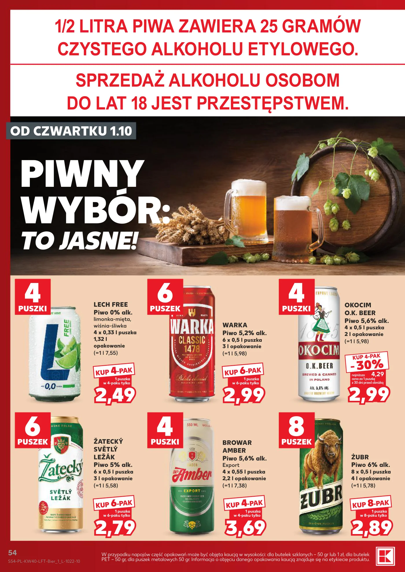 Gazetka promocyjna Kaufland str. 54