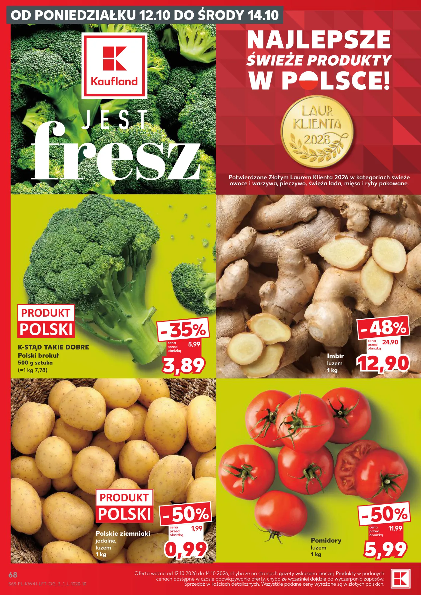 Gazetka promocyjna Kaufland str. 68