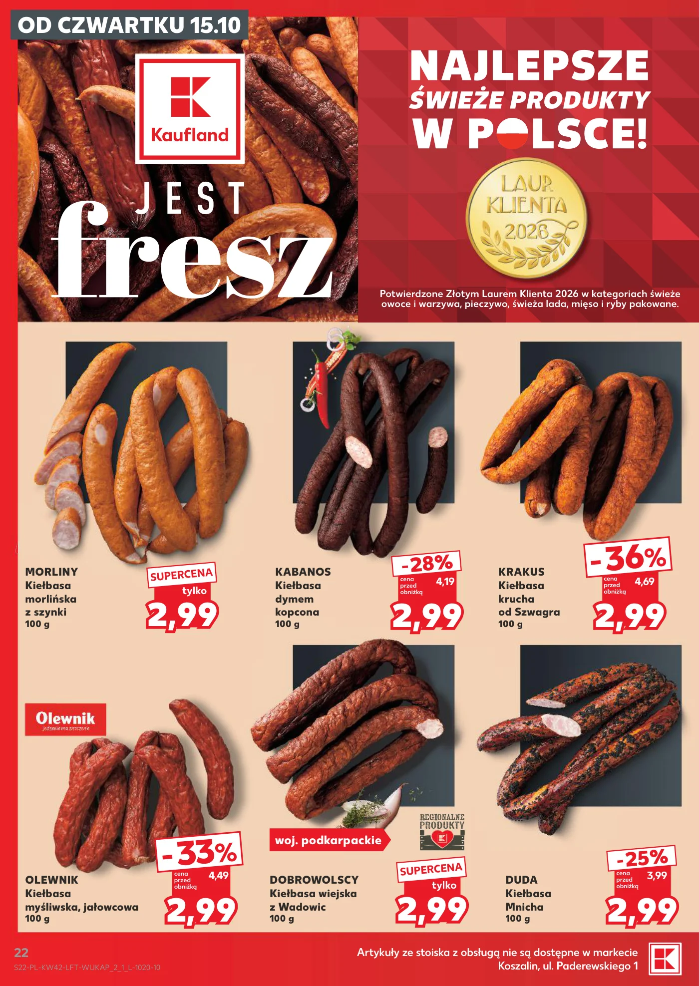Gazetka promocyjna Kaufland str. 22