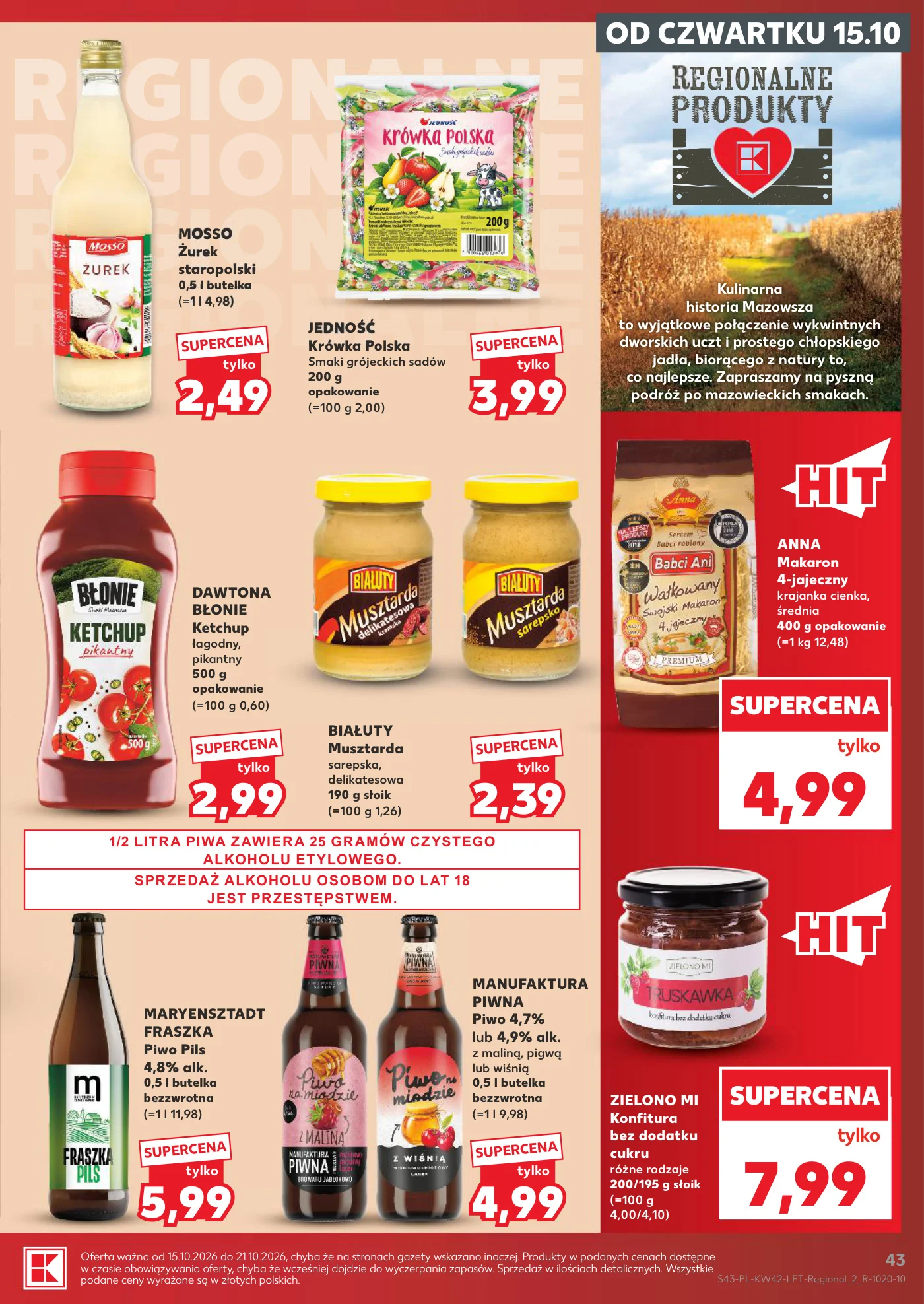 Gazetka promocyjna Kaufland str. 43