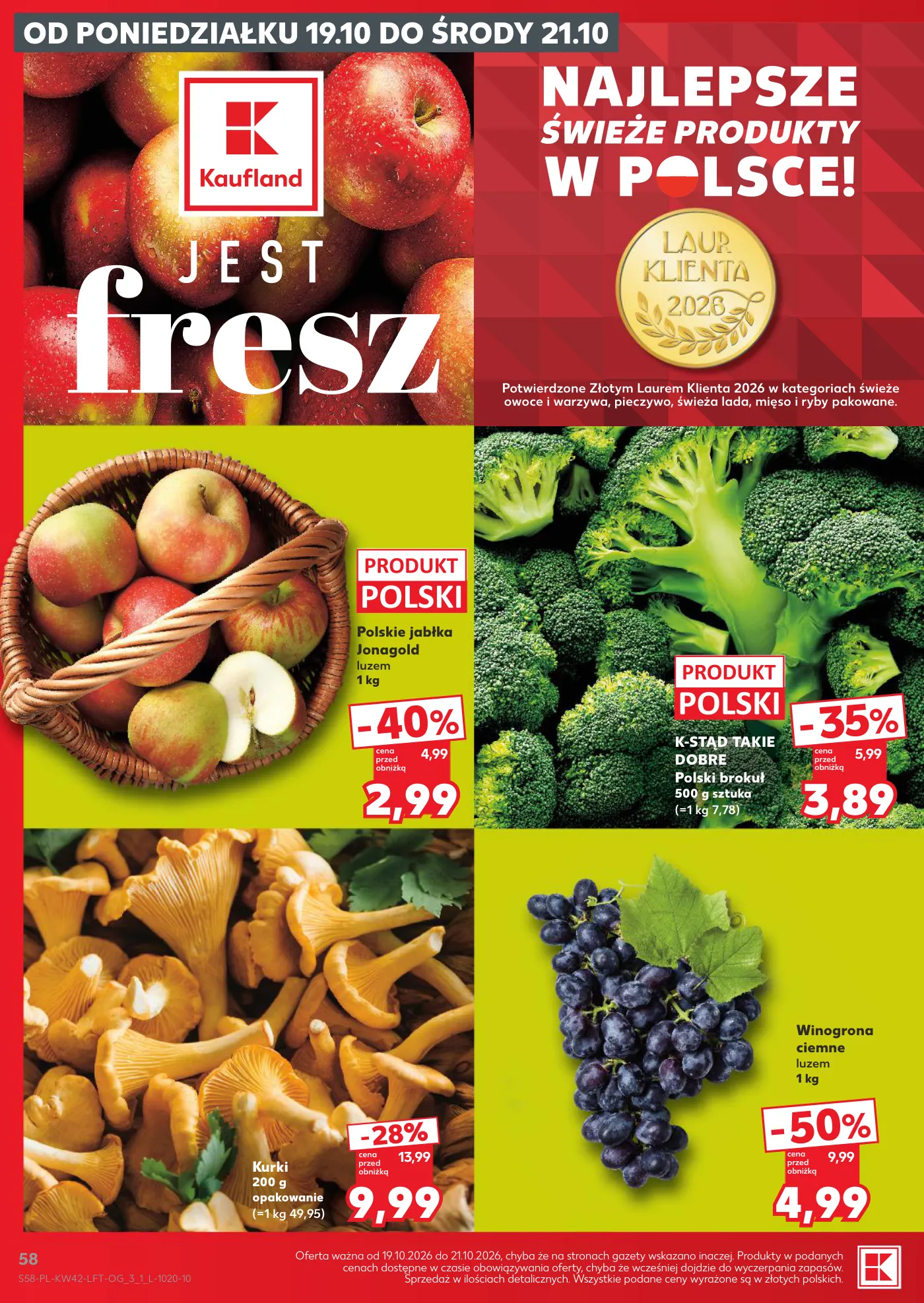 Gazetka promocyjna Kaufland str. 58