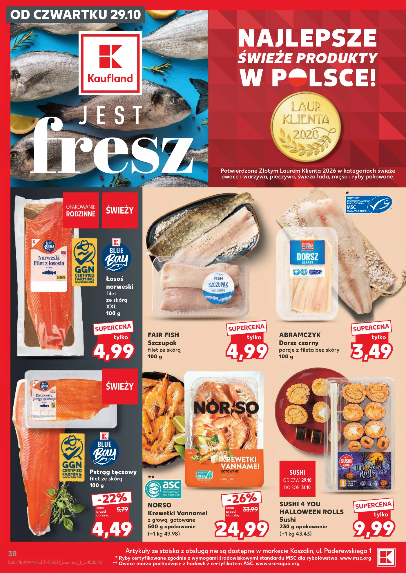 Gazetka promocyjna Kaufland str. 38