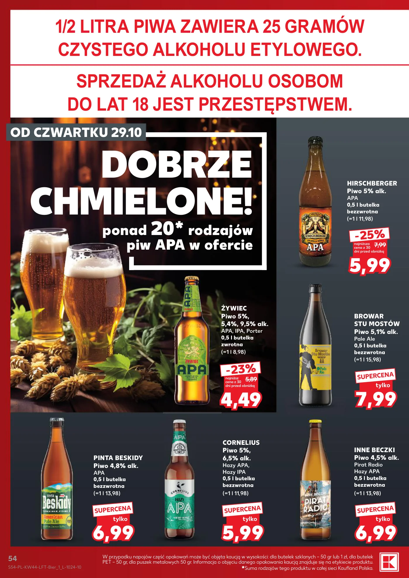 Gazetka promocyjna Kaufland str. 54