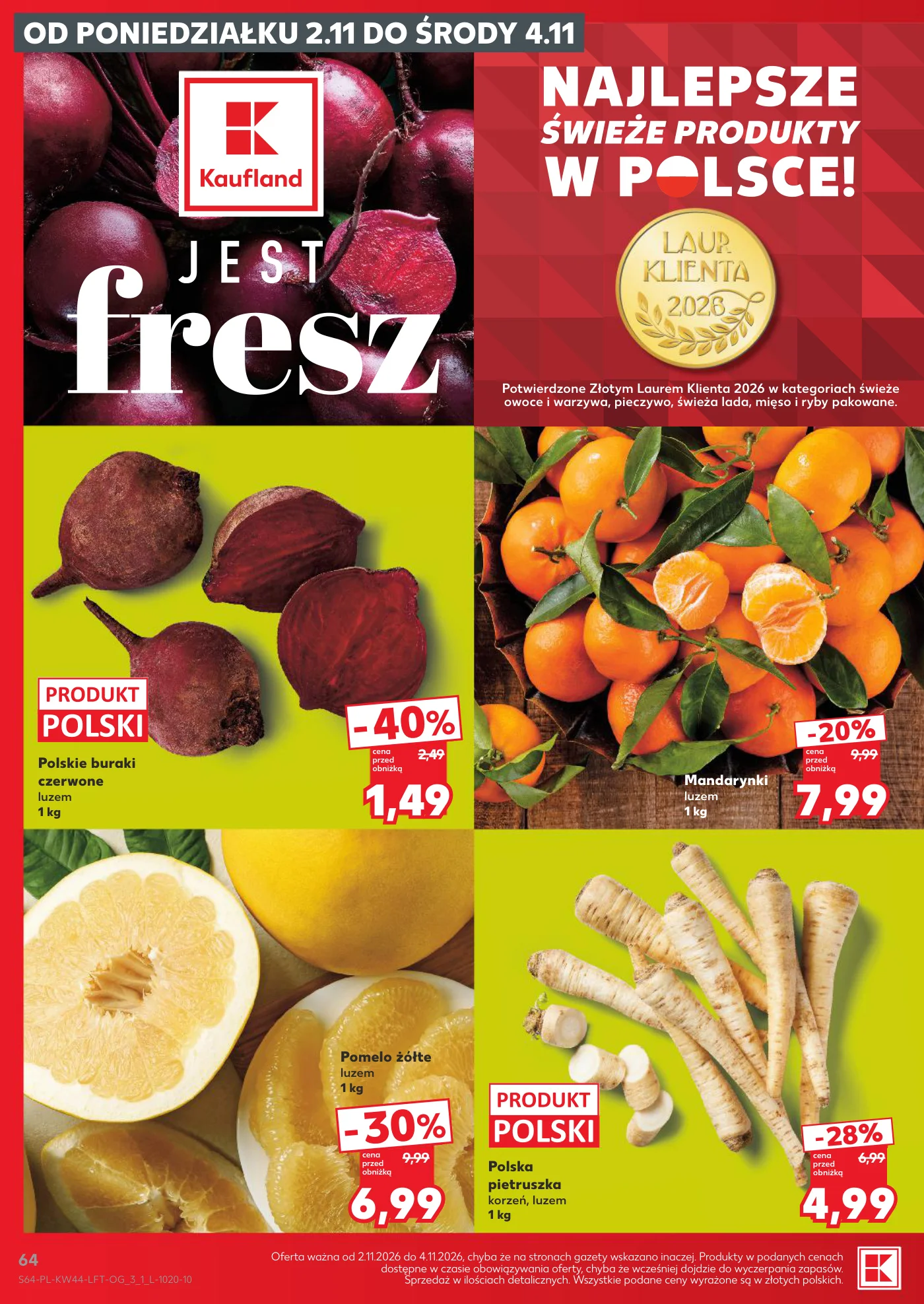 Gazetka promocyjna Kaufland str. 64