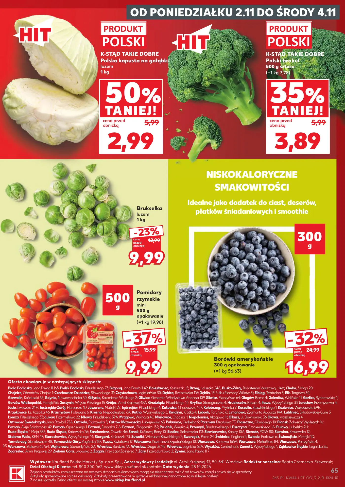 Gazetka promocyjna Kaufland str. 65